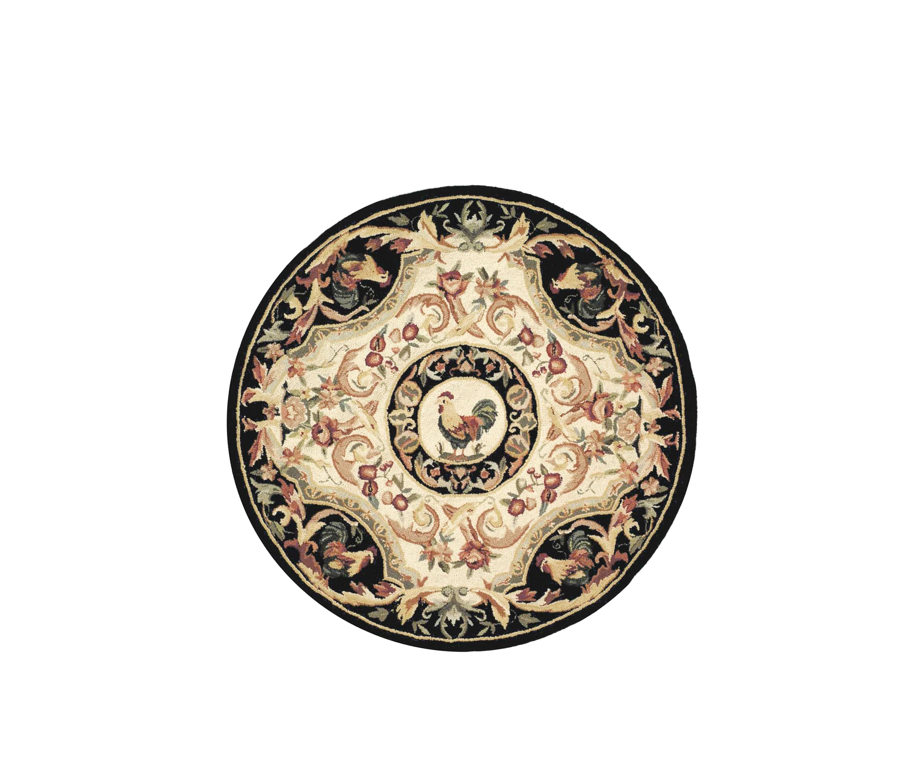 Chelsea Classical Rooster Area Rug Collection