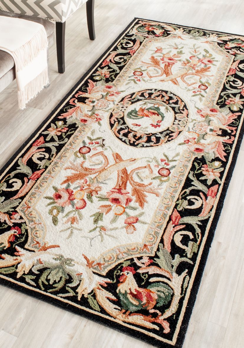 Chelsea Classical Rooster Area Rug Collection