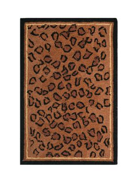 Chelsea  Cheetah Print Area Rug Collection