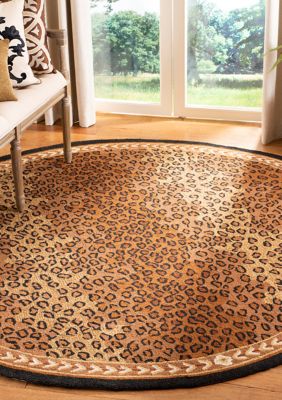 Chelsea  Cheetah Print Area Rug Collection