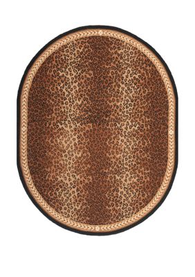 Chelsea  Cheetah Print Area Rug Collection