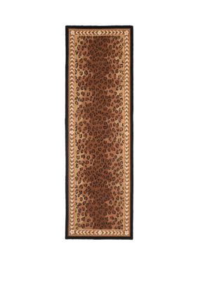 Chelsea  Cheetah Print Area Rug Collection