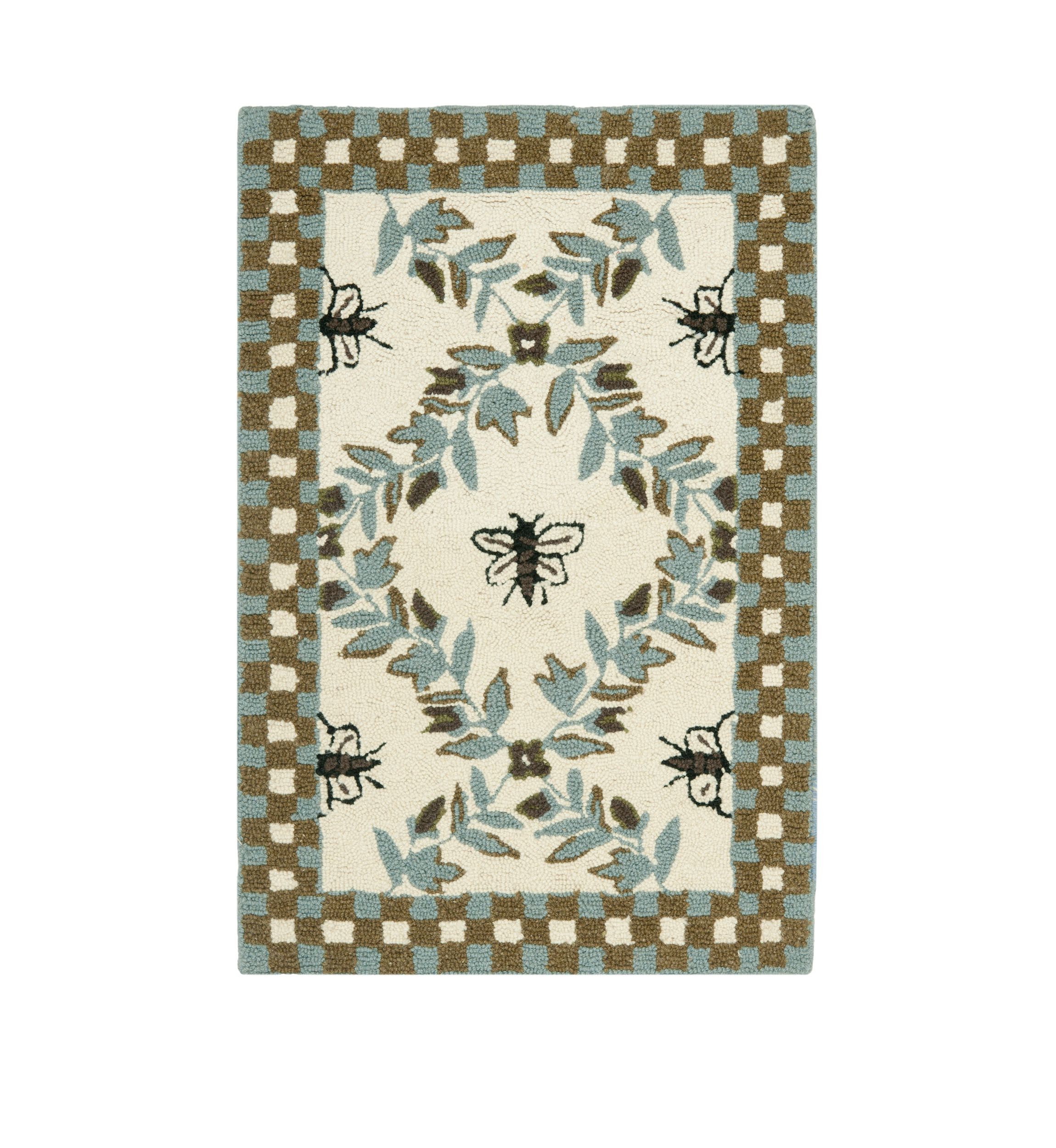Chelsea Decorative Bee Area Rug Collection