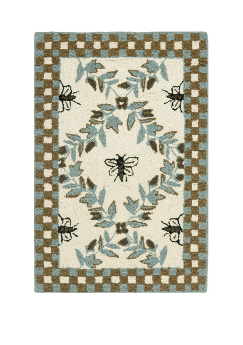 Chelsea Decorative Bee Area Rug Collection