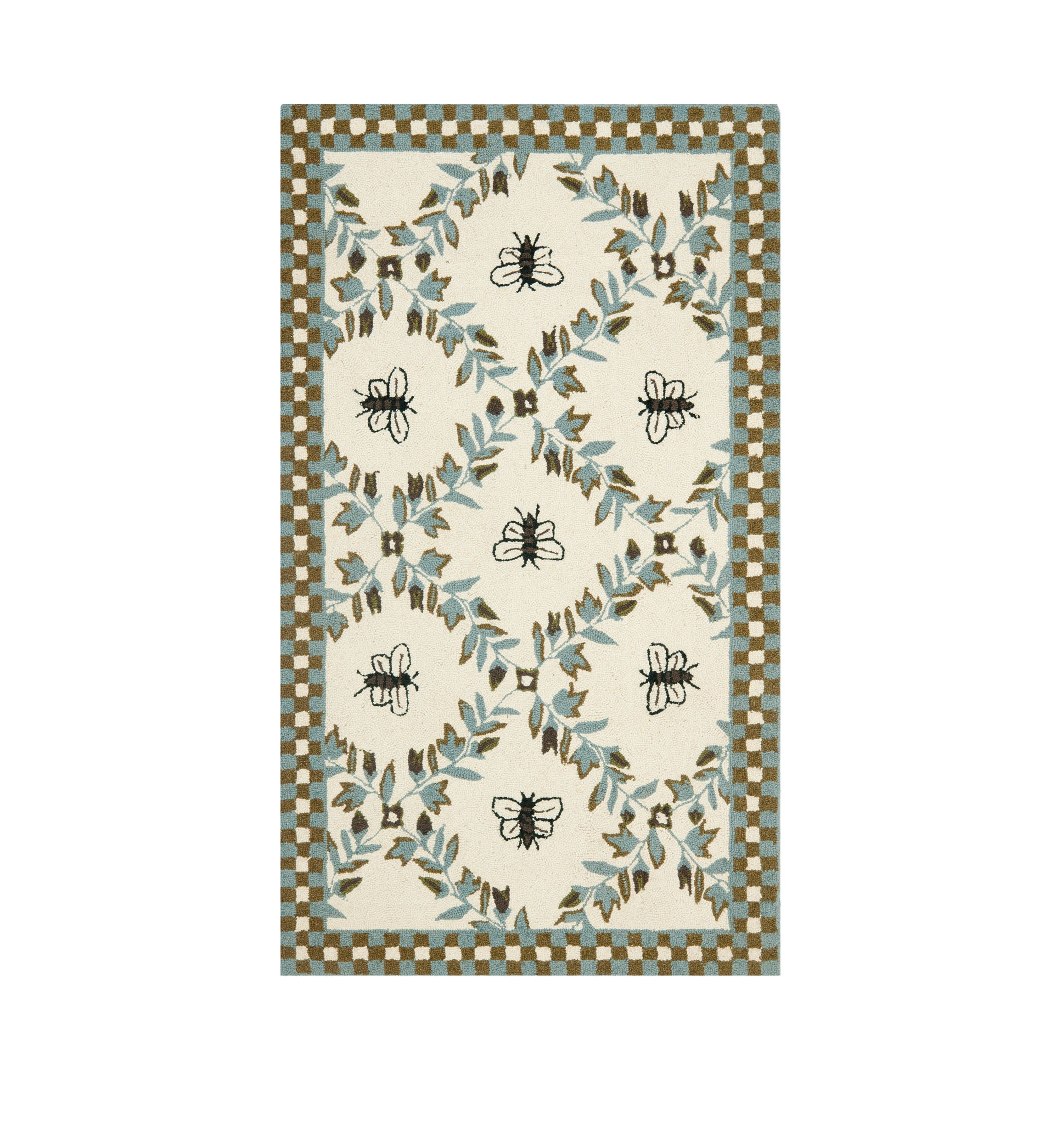 Chelsea Decorative Bee Area Rug Collection