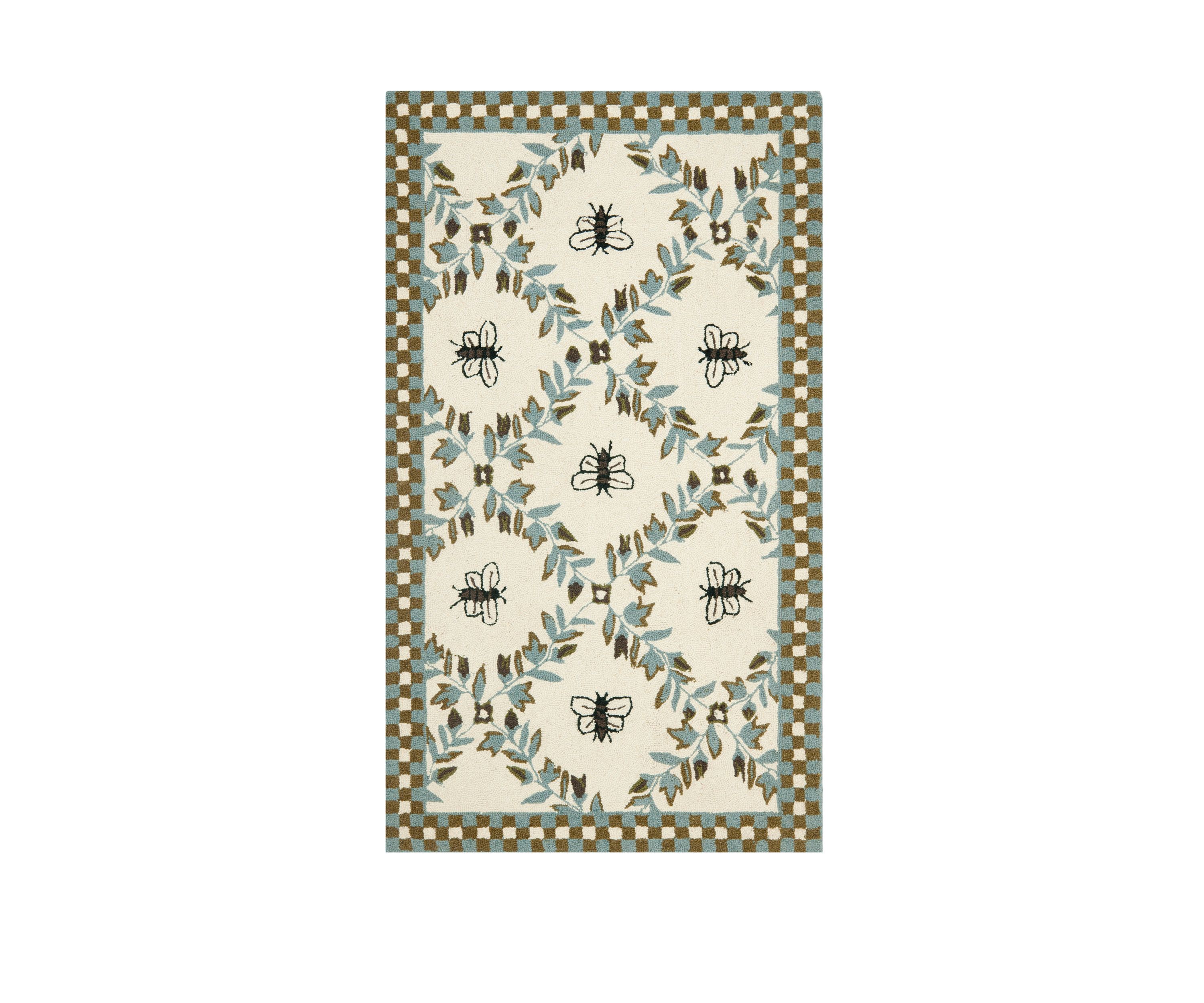 Chelsea Decorative Bee Area Rug Collection