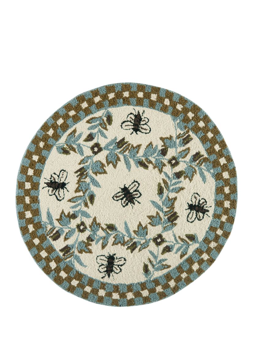 Chelsea Decorative Bee Area Rug Collection