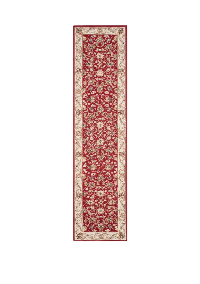 Burgundy/Ivory
