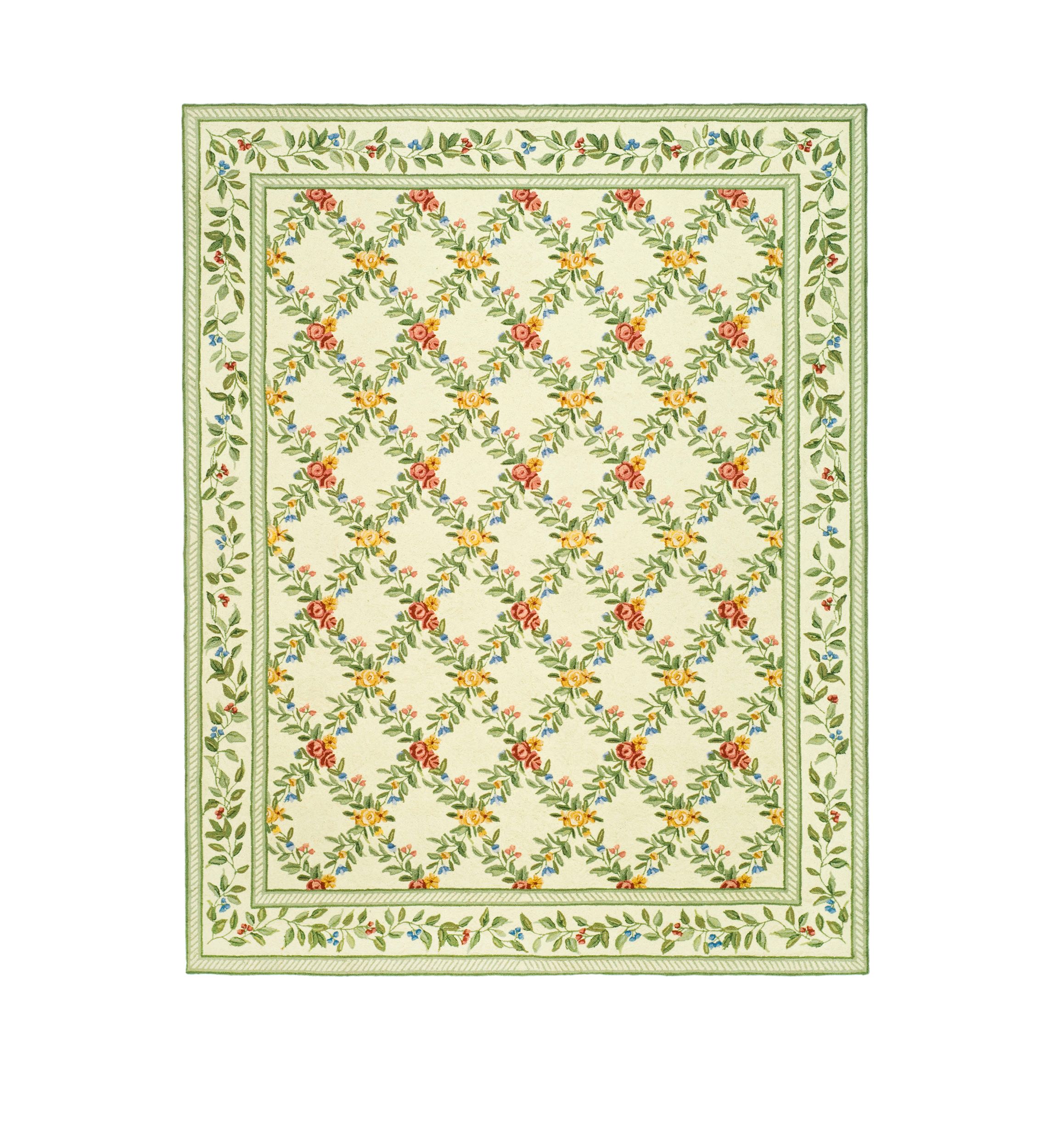 Chelsea  Symmetrical  Floral Area Rug Collection