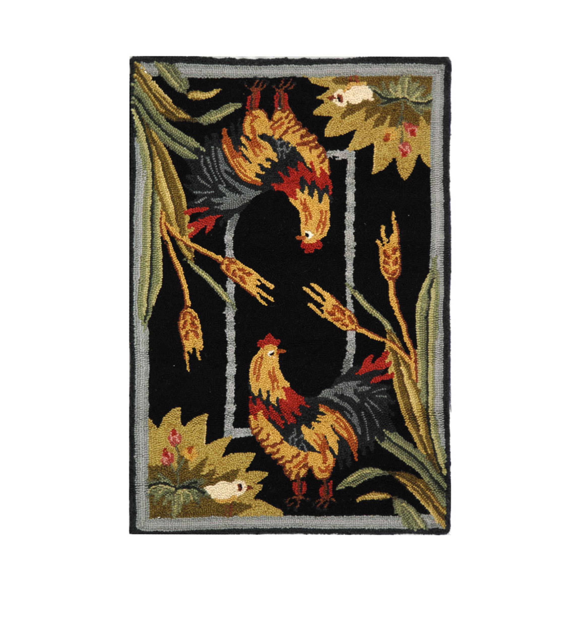 Chelsea Traditional Rooster Area Rug Collection