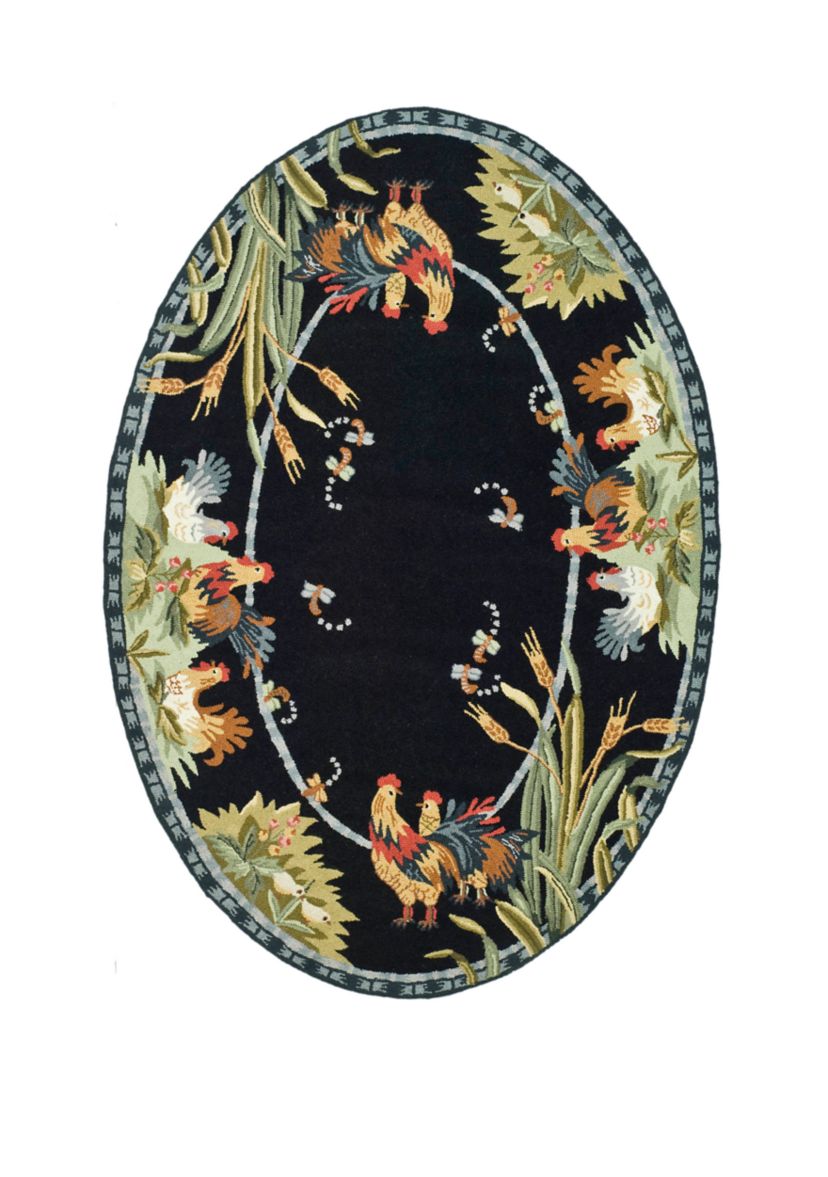 Chelsea Traditional Rooster Area Rug Collection