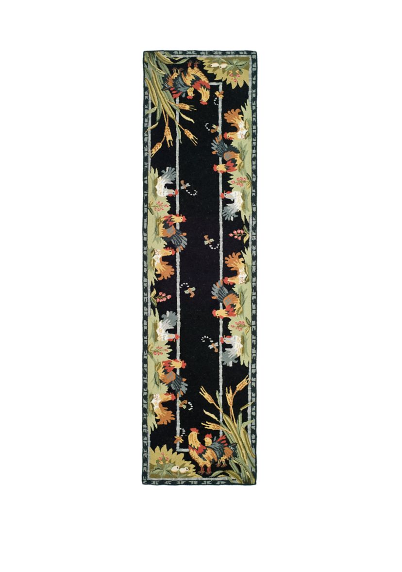 Chelsea Traditional Rooster Area Rug Collection