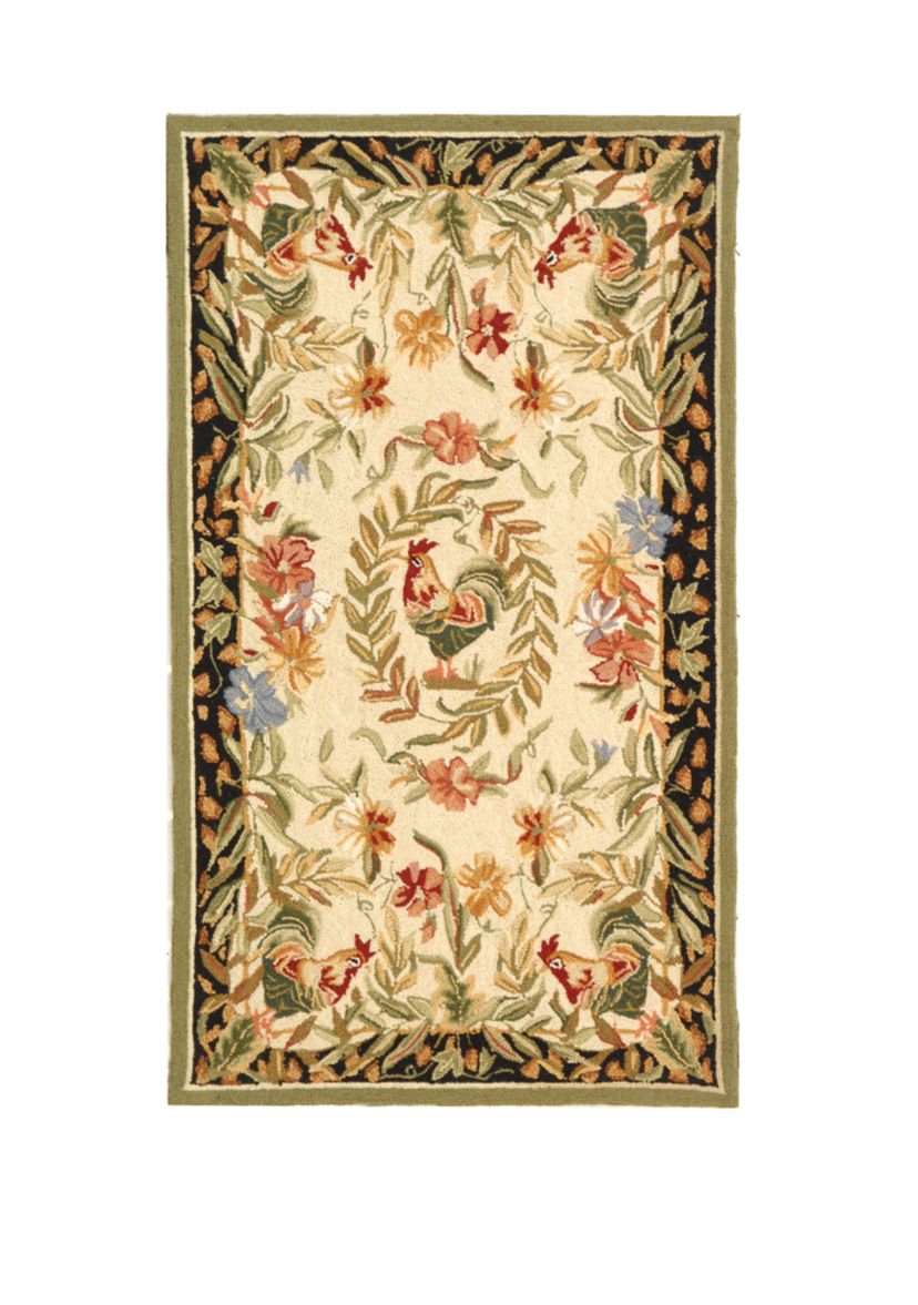 Chelsea Contemporary Rooster Area Rug Collection