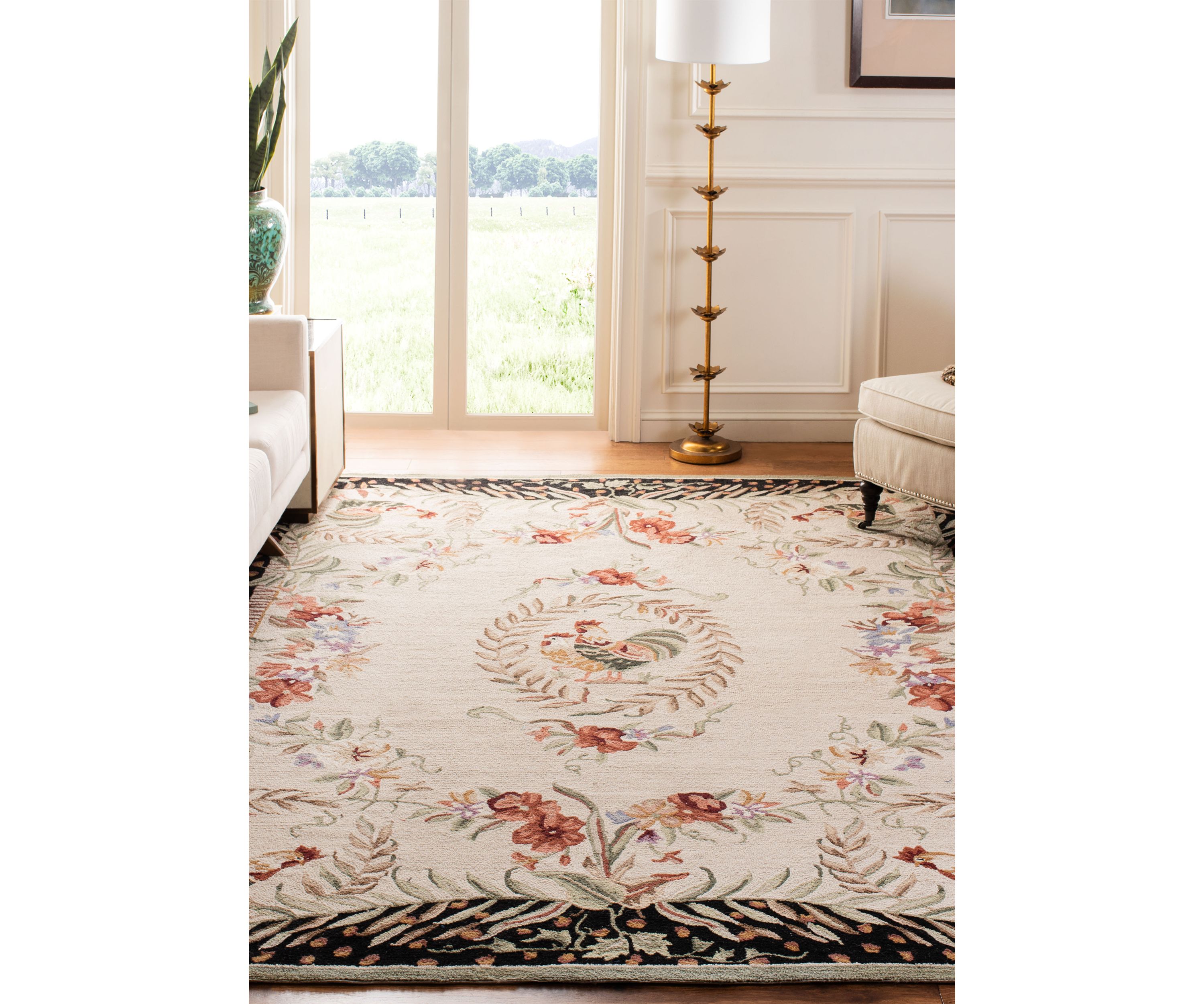 Chelsea Contemporary Rooster Area Rug Collection