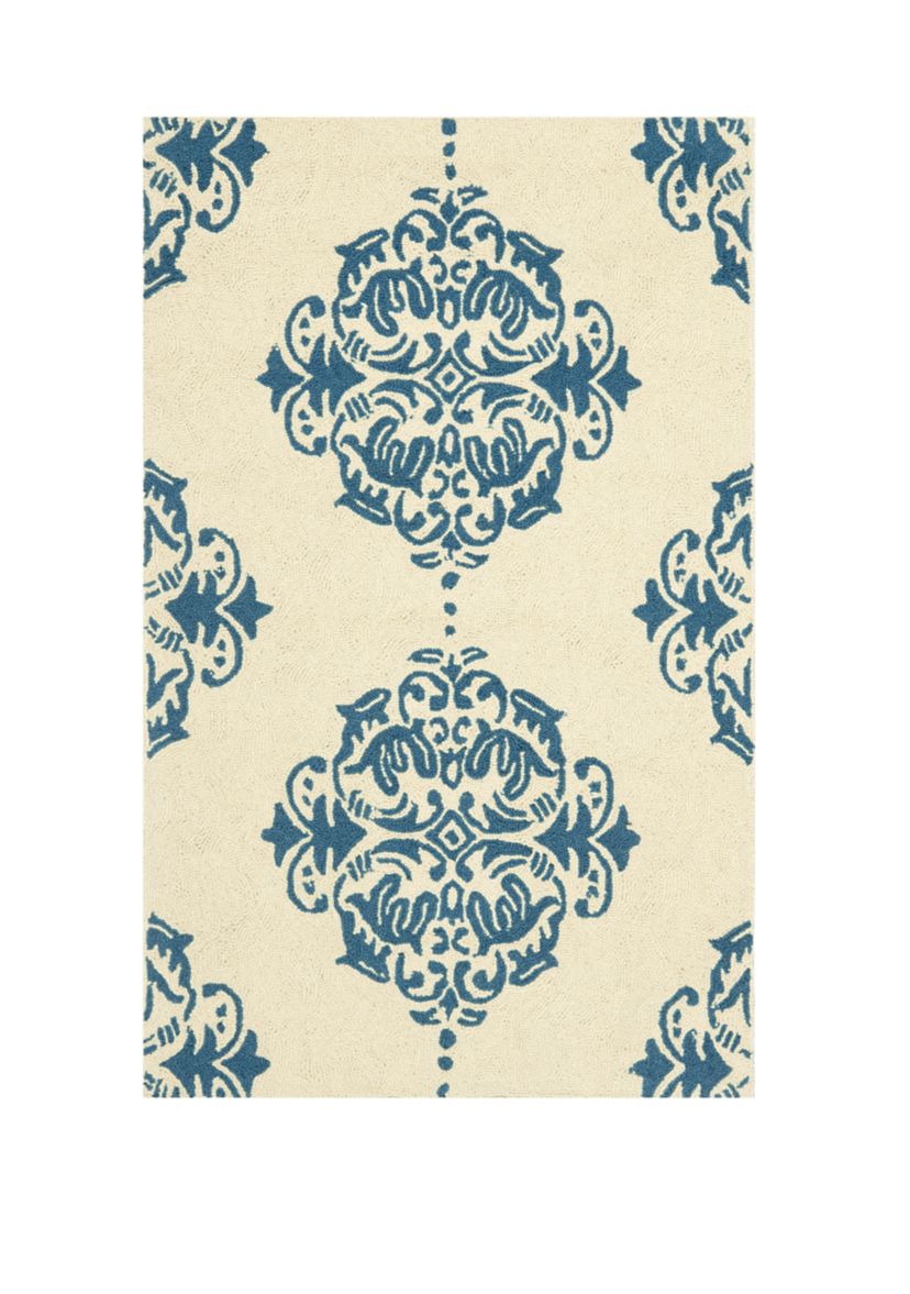 Chelsea Damask Area Rug Collection