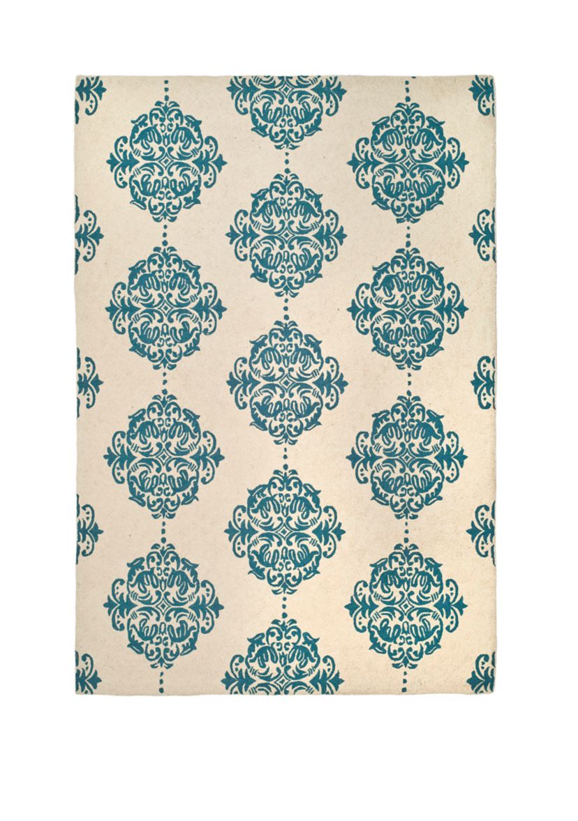 Chelsea Damask Area Rug Collection
