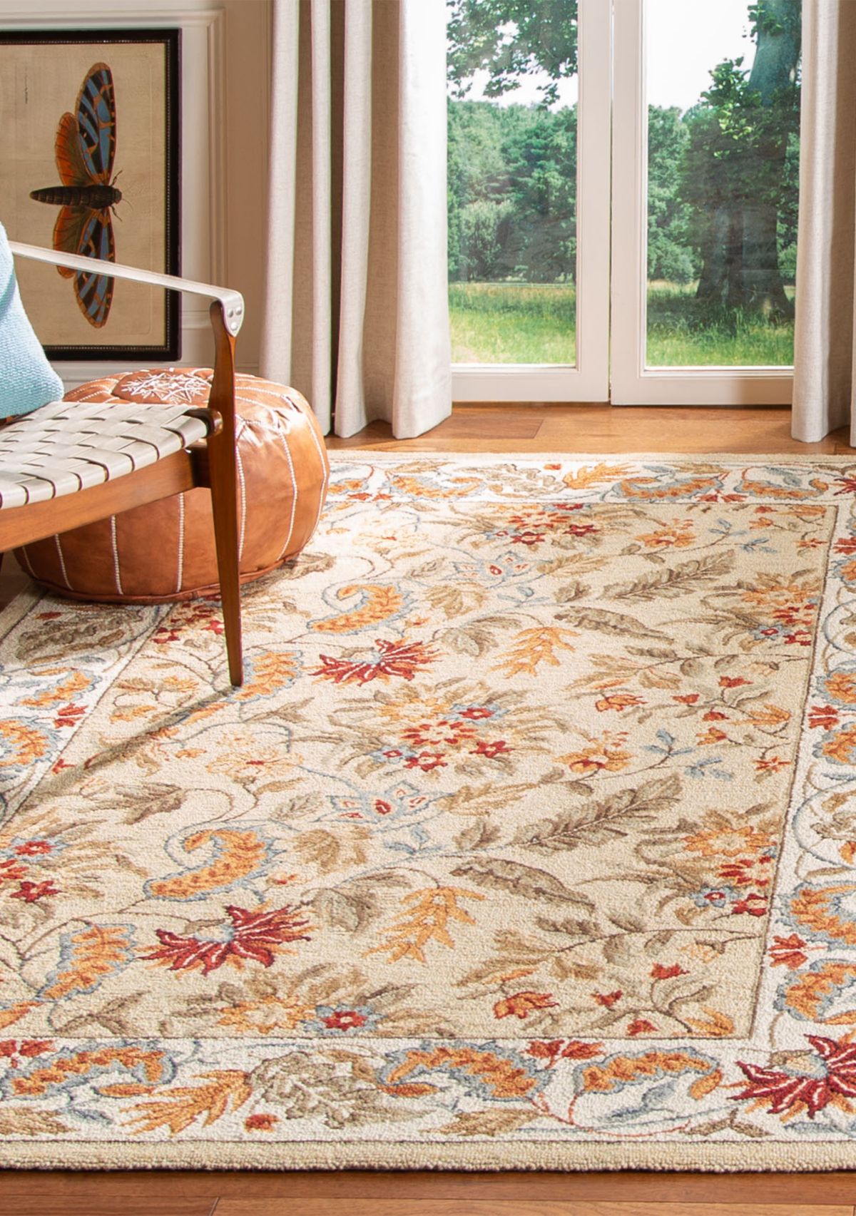 Chelsea Modern Floral  Area Rug Collection