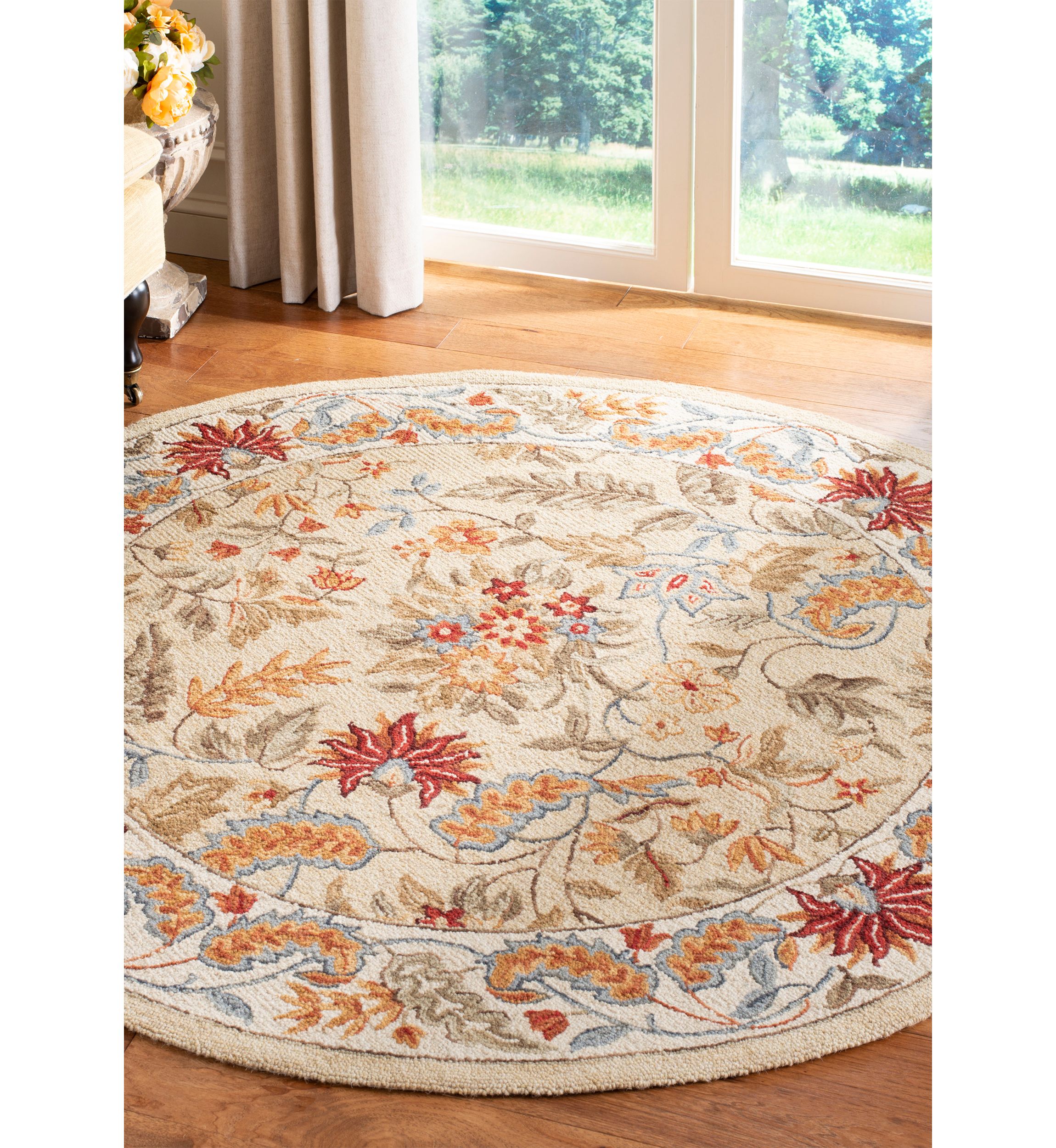 Chelsea Modern Floral  Area Rug Collection