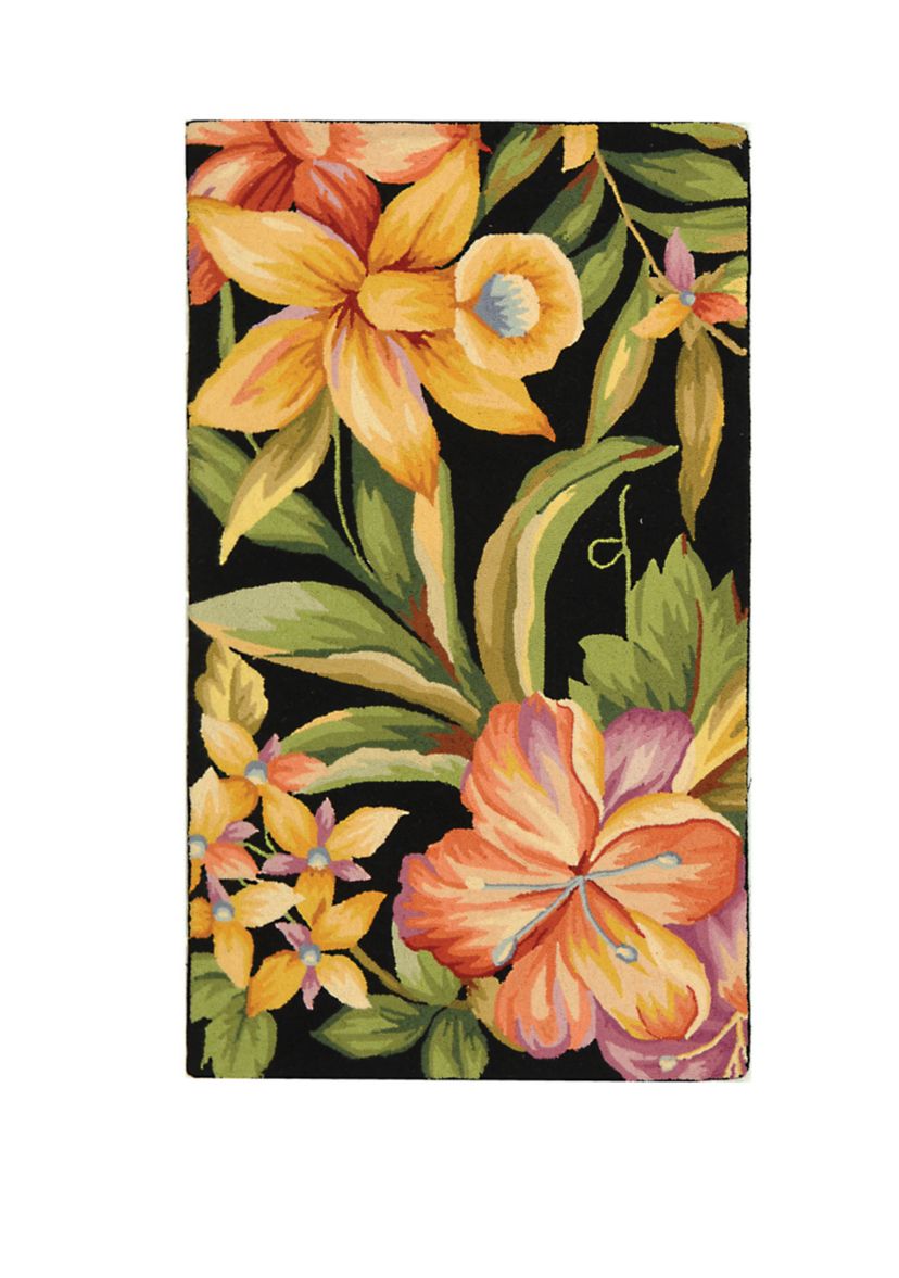 Chelsea Large Floral Area Rug Collection
