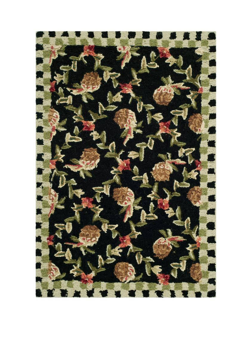 Chelsea Symmetrical Pineapple Area Rug Collection