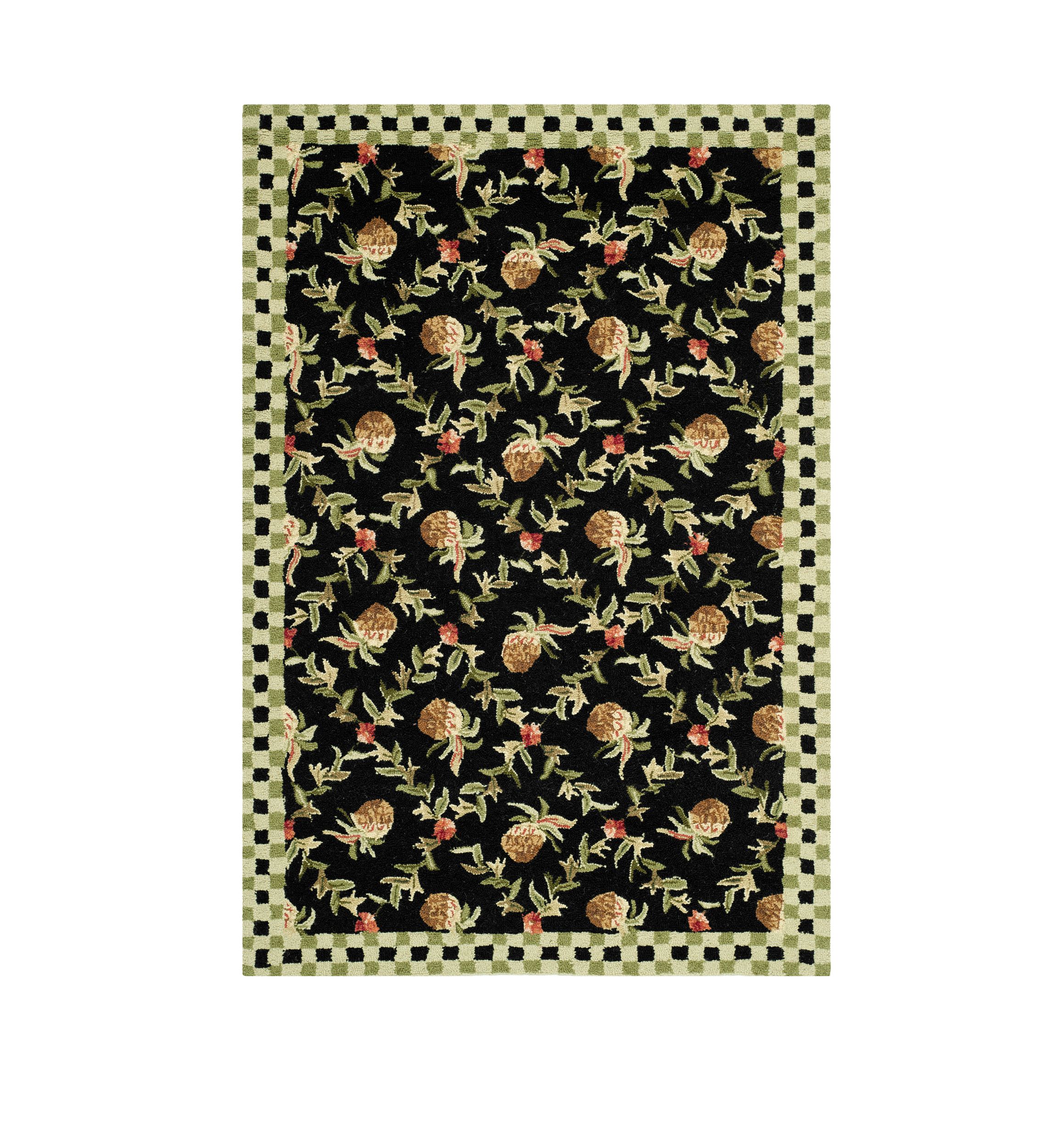 Chelsea Symmetrical Pineapple Area Rug Collection