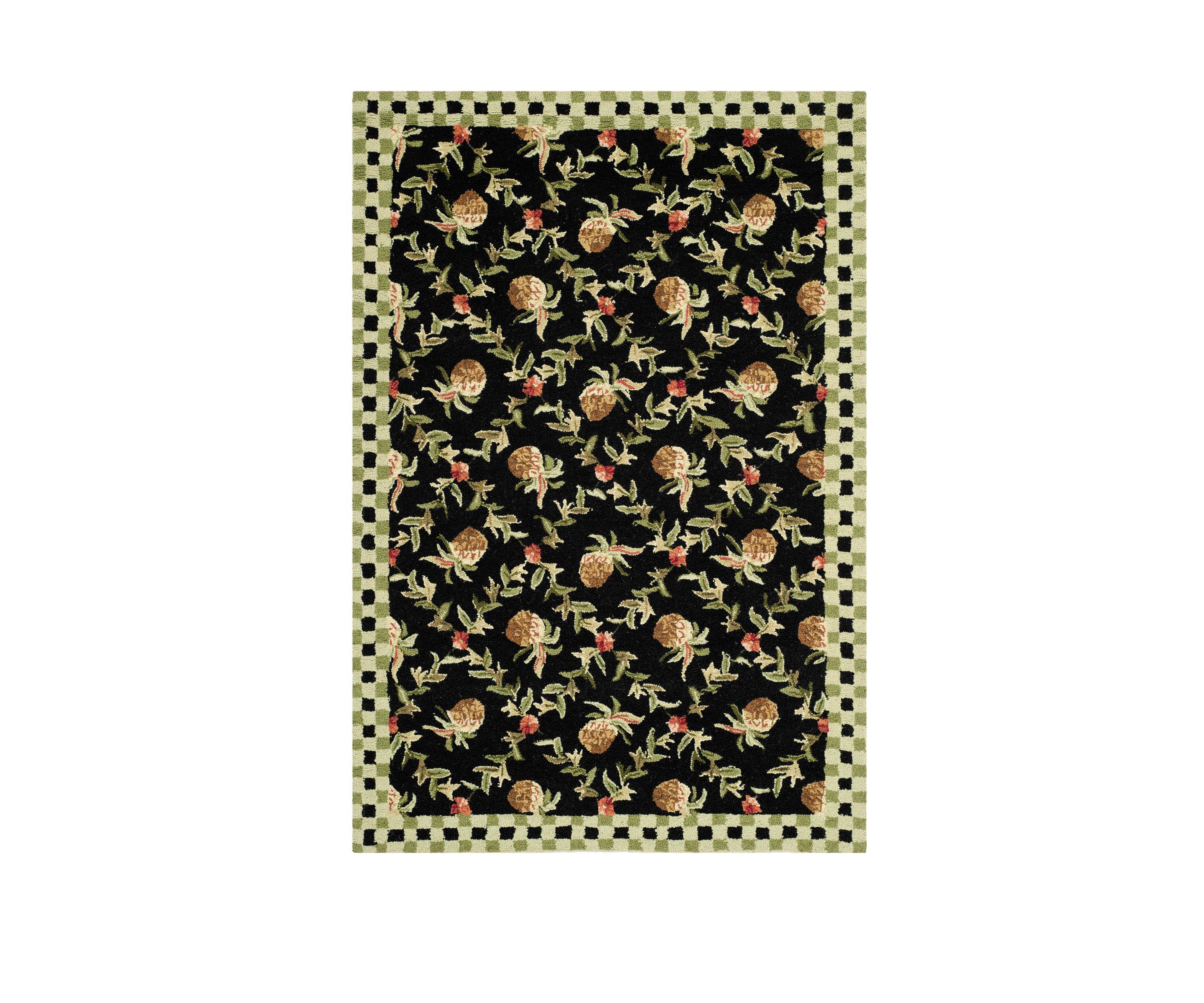 Chelsea Symmetrical Pineapple Area Rug Collection