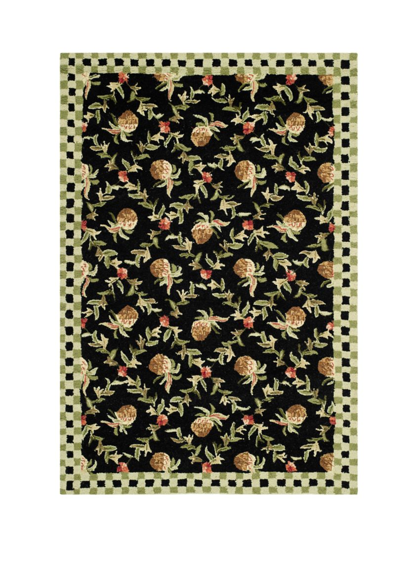 Chelsea Symmetrical Pineapple Area Rug Collection