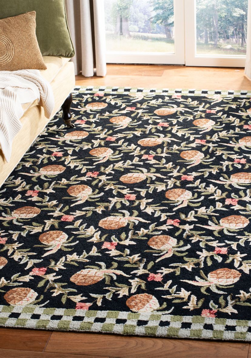 Chelsea Symmetrical Pineapple Area Rug Collection