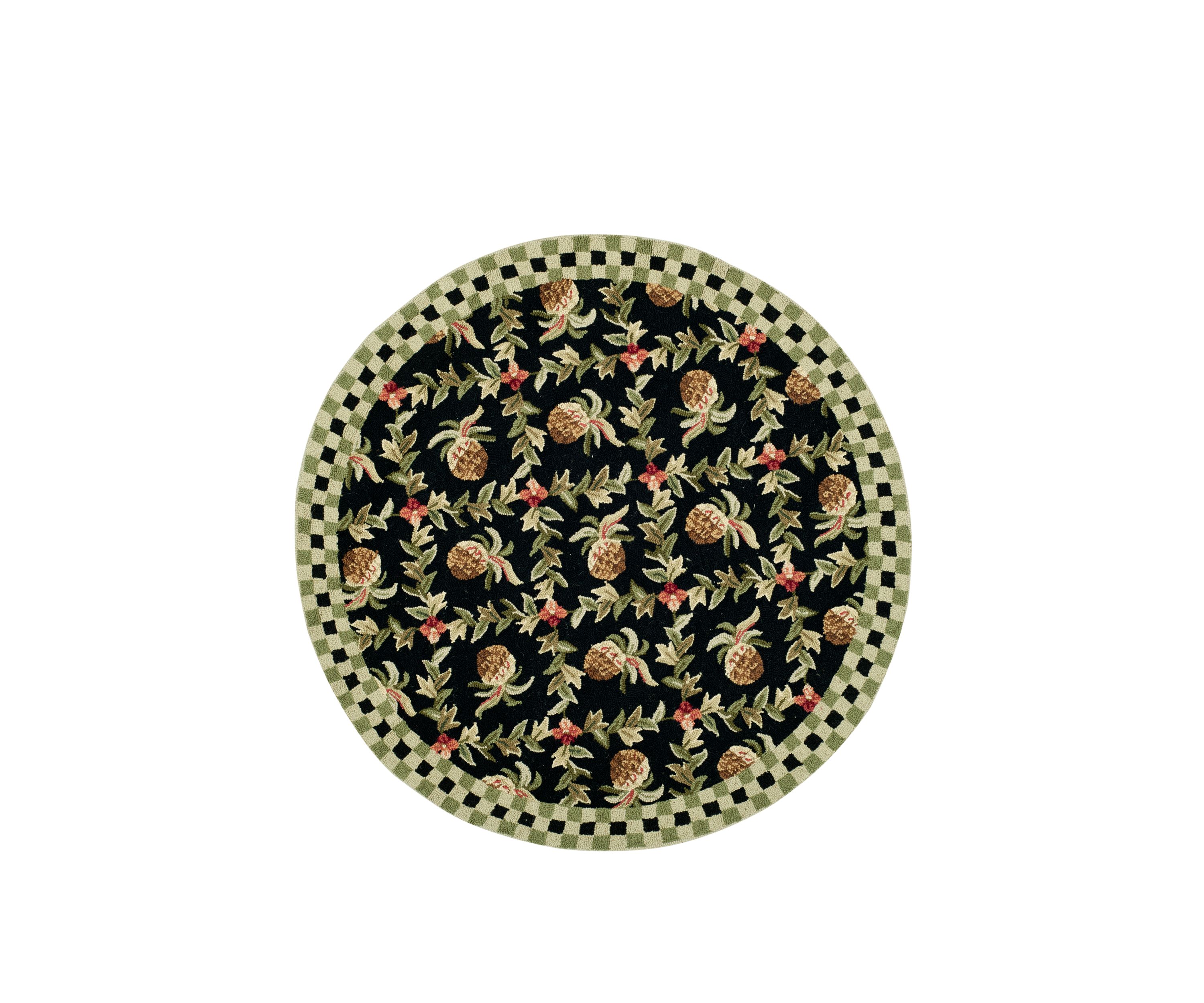 Chelsea Symmetrical Pineapple Area Rug Collection