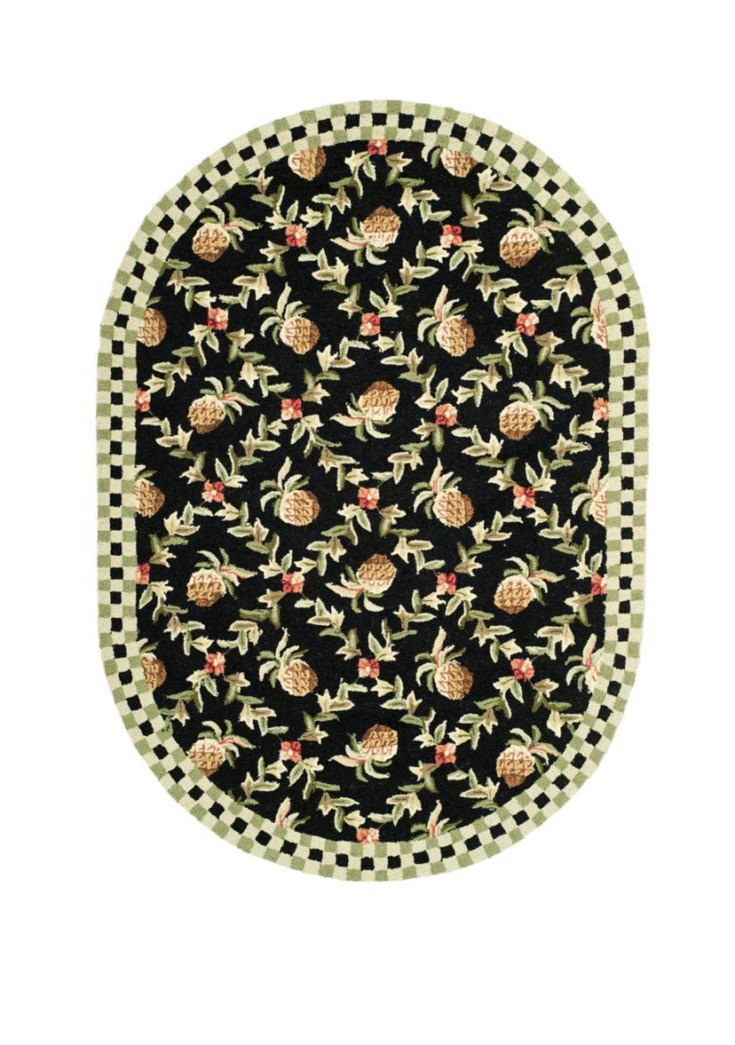 Chelsea Symmetrical Pineapple Area Rug Collection
