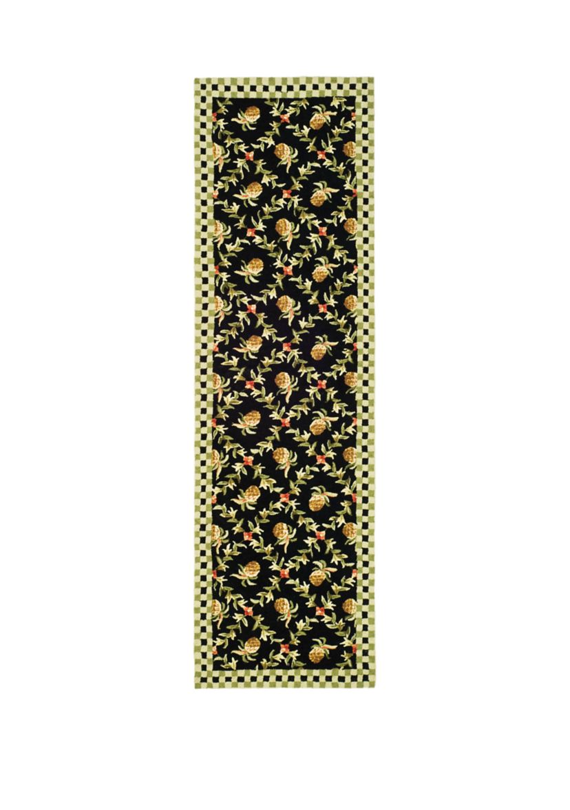 Chelsea Symmetrical Pineapple Area Rug Collection