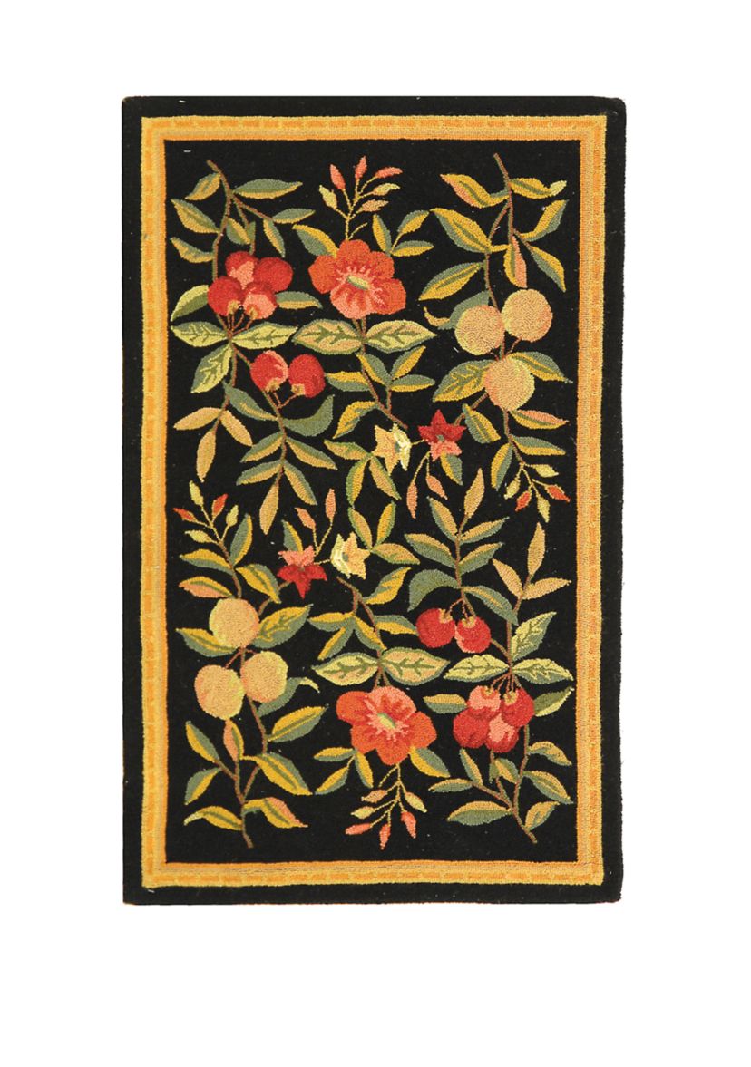 Chelsea Oriental Colonial  Floral Area Rug Collection