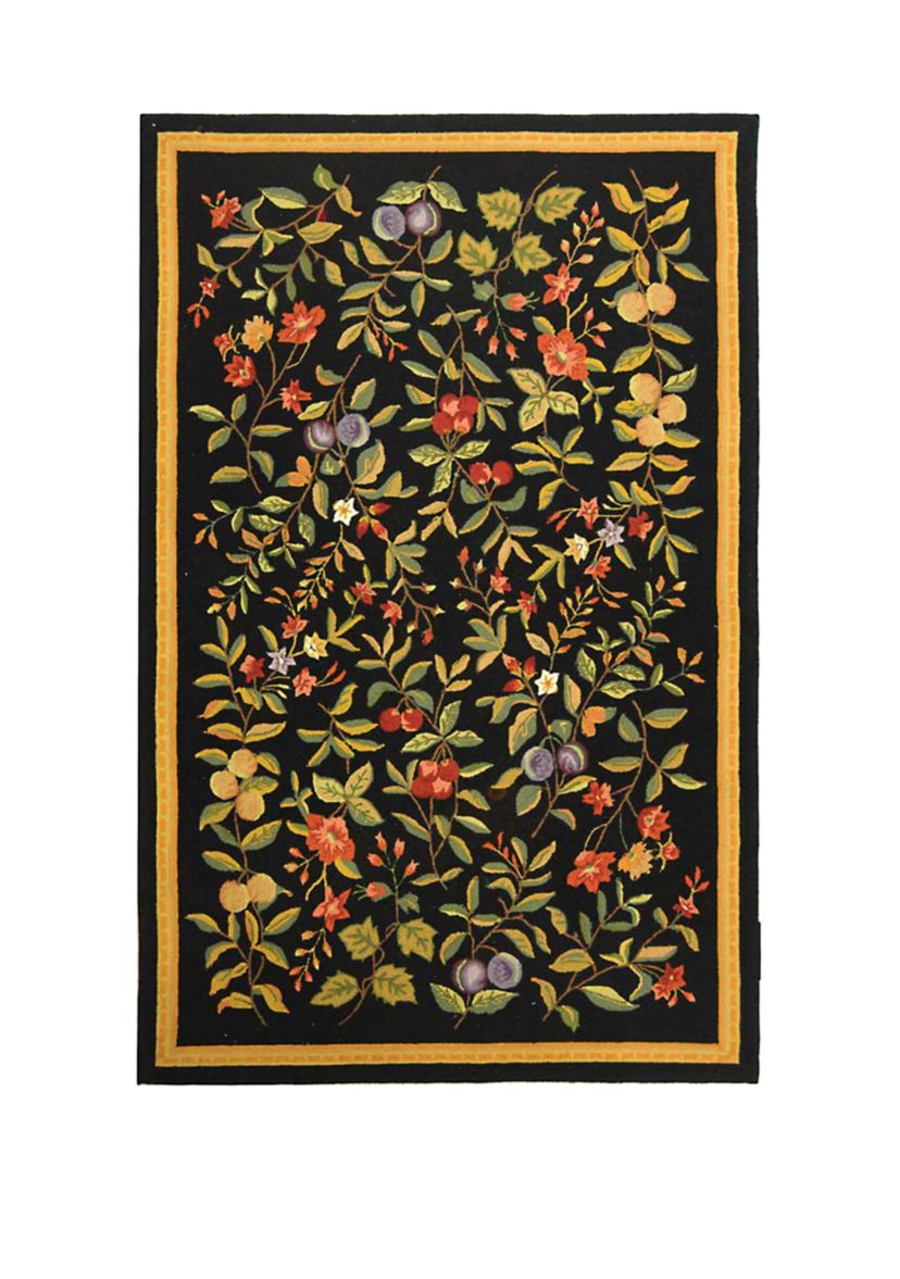 Chelsea Oriental Colonial  Floral Area Rug Collection