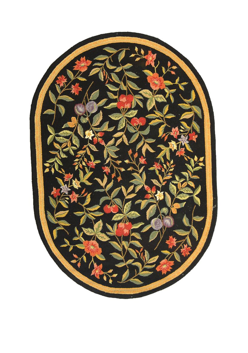 Chelsea Oriental Colonial  Floral Area Rug Collection