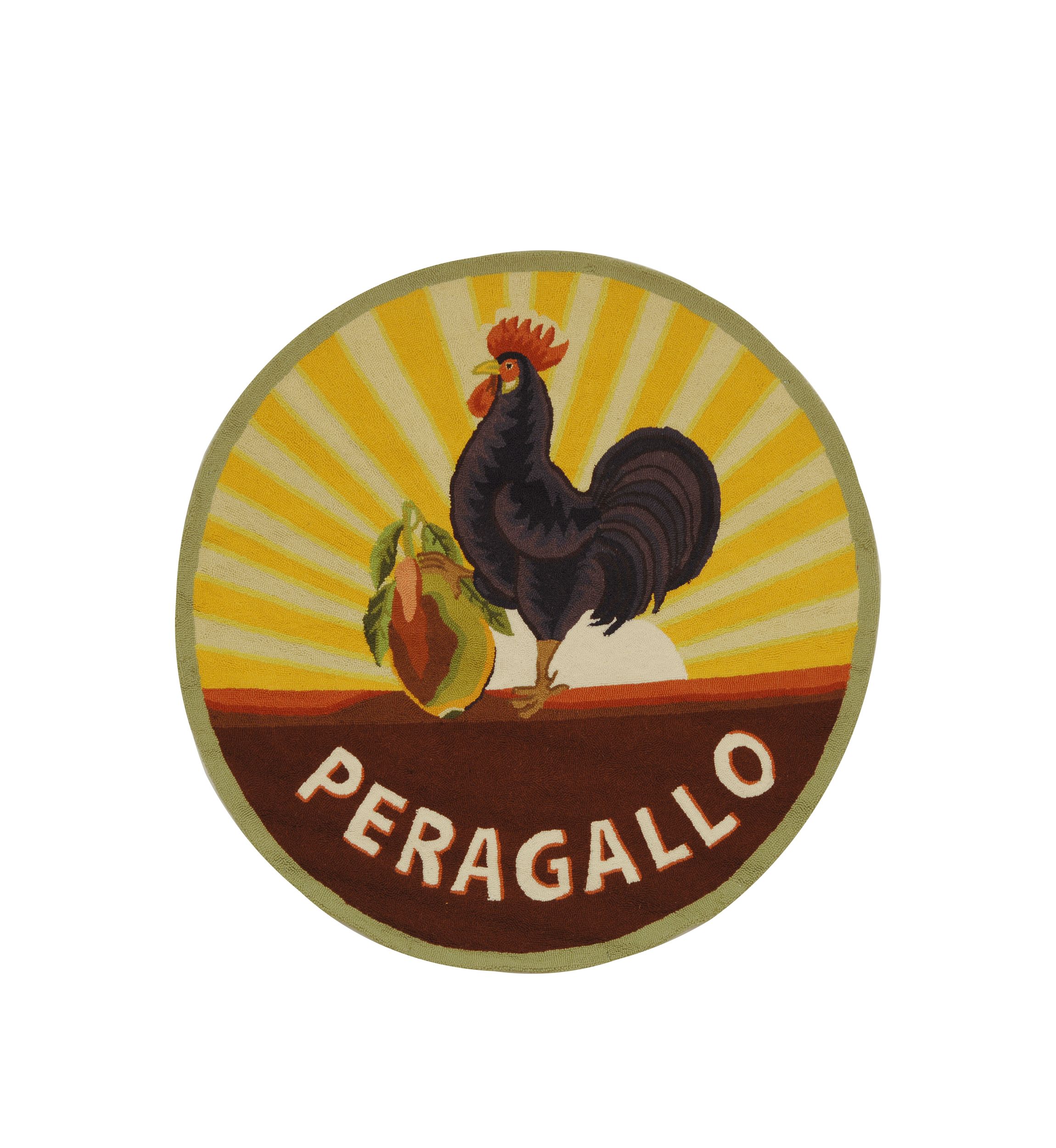 Chelsea Peragallo Rooster Area Rug Collection