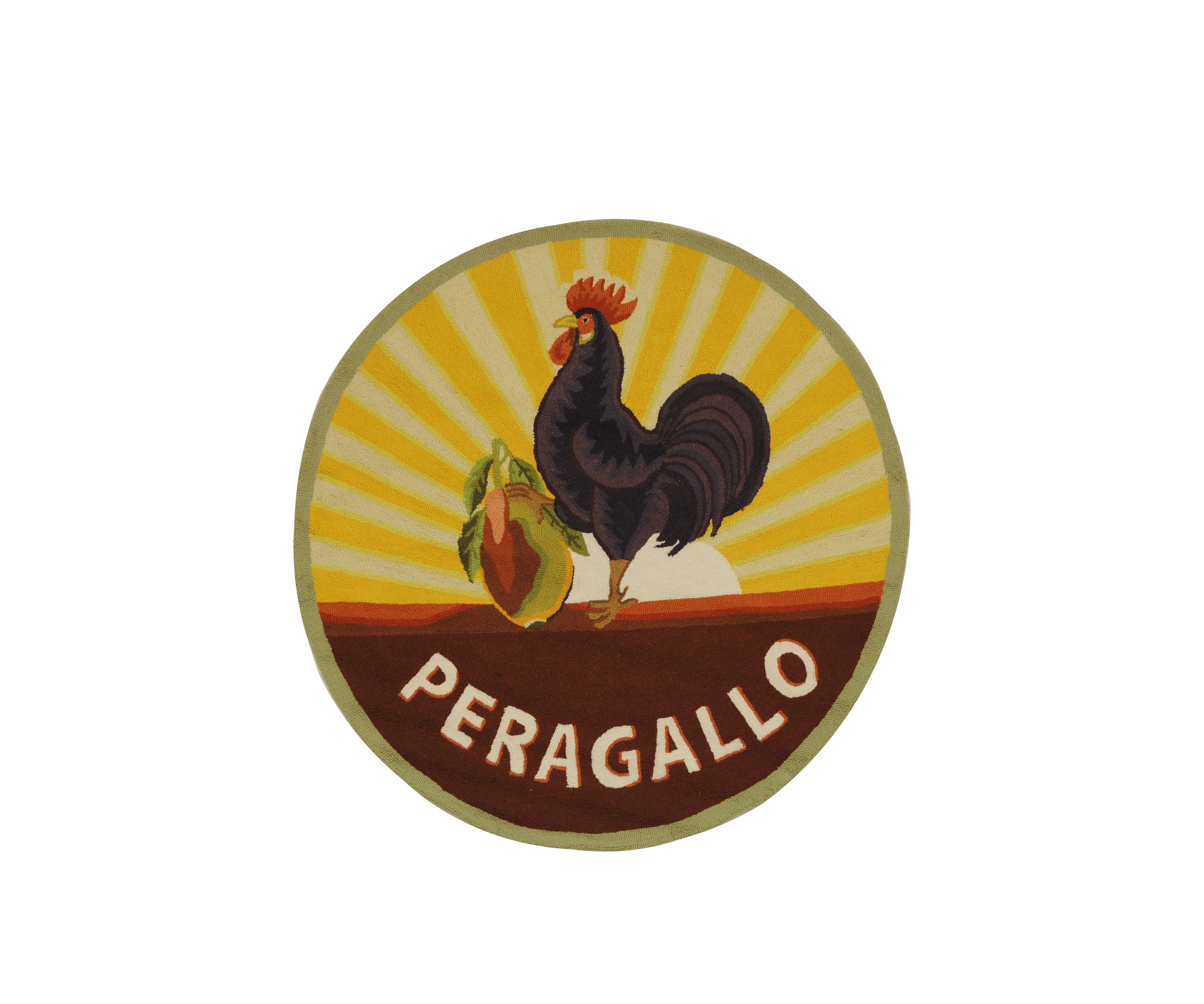 Chelsea Peragallo Rooster Area Rug Collection