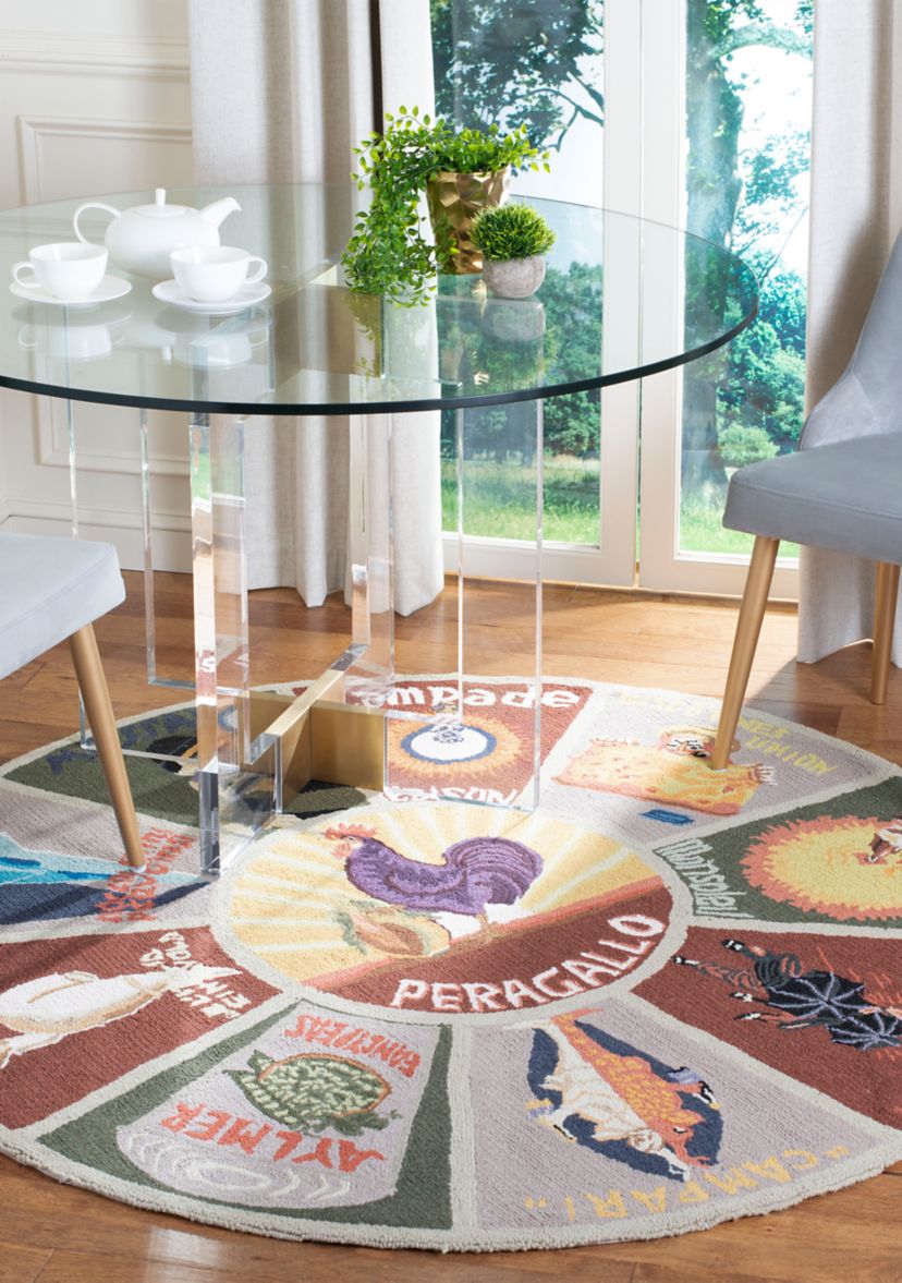 Chelsea Peragallo Rooster Area Rug Collection