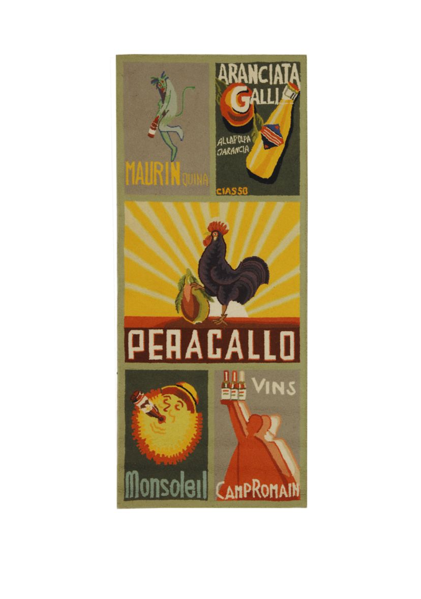 Chelsea Peragallo Rooster Area Rug Collection