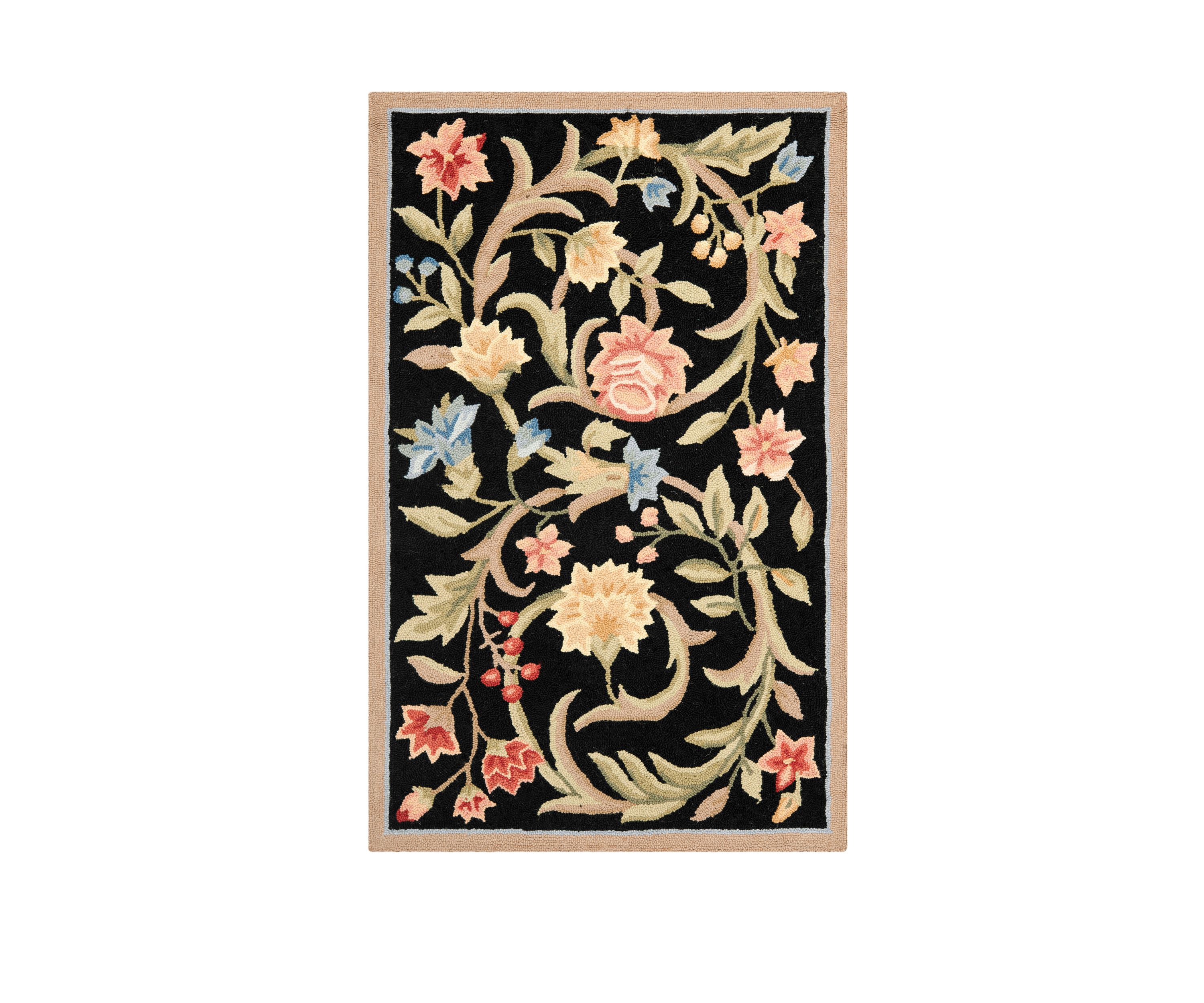Chelsea European Floral Area Rug Collection