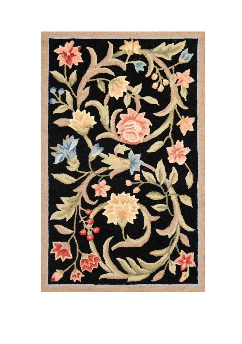 Chelsea European Floral Area Rug Collection