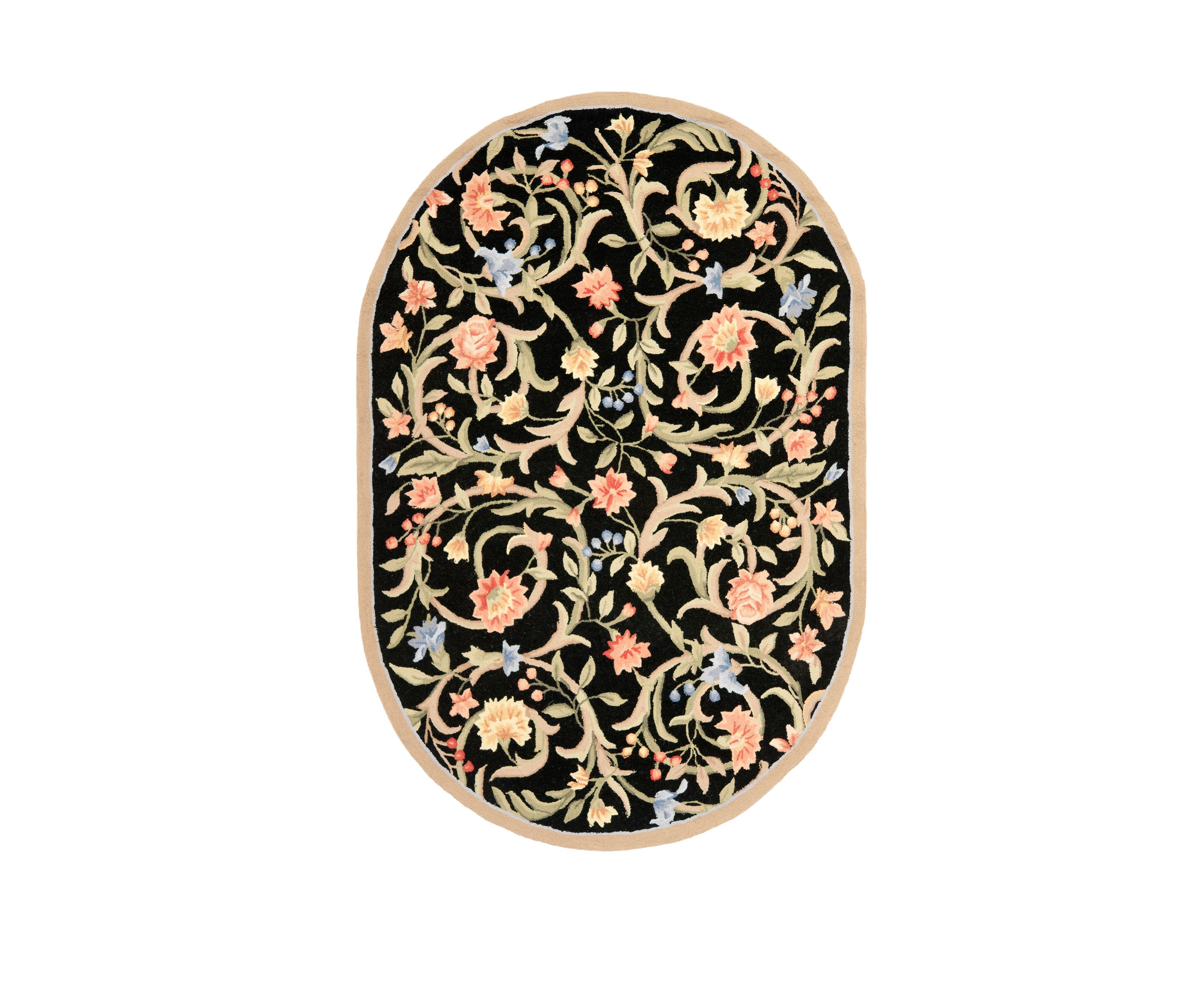 Chelsea European Floral Area Rug Collection