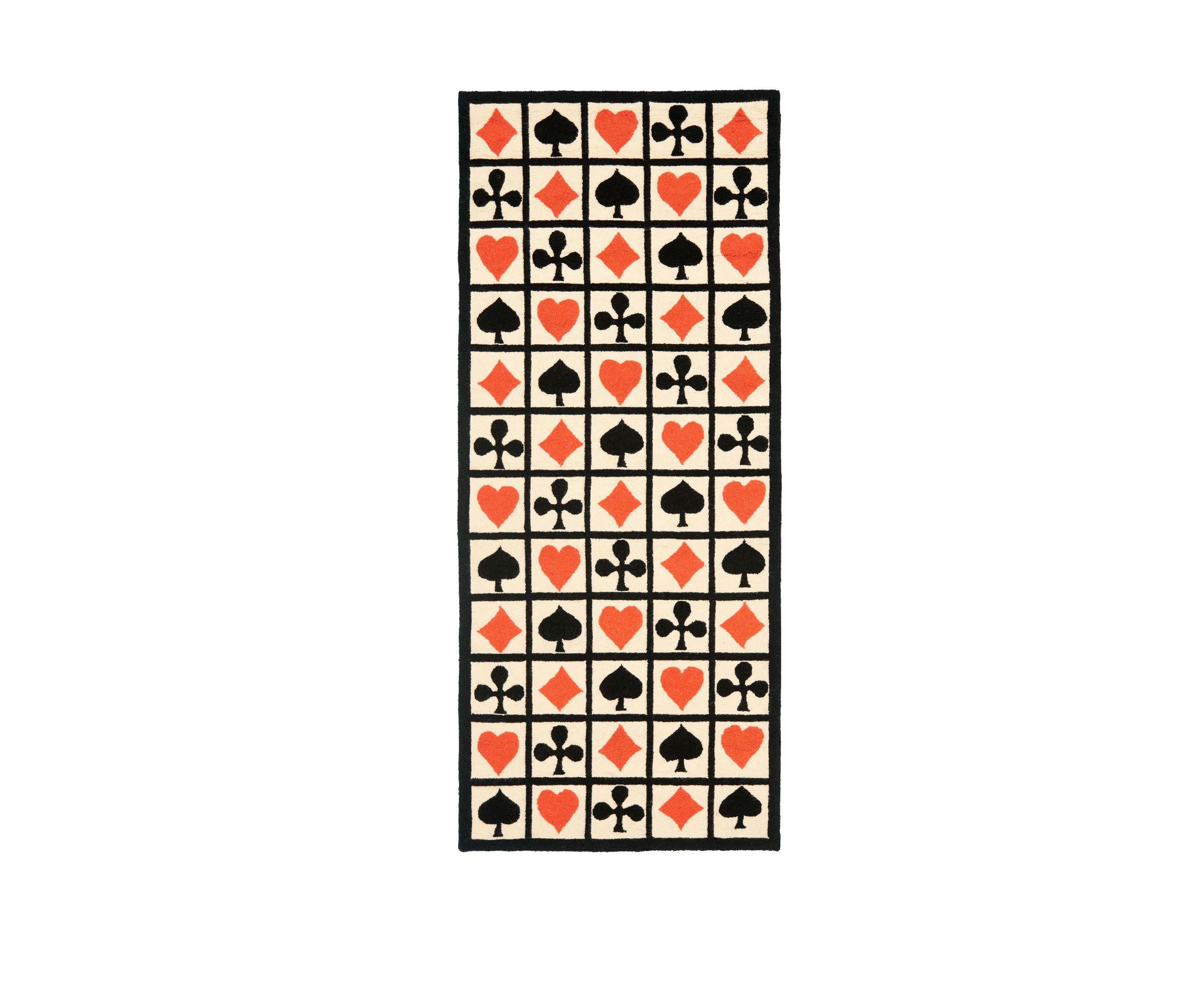 Chelsea Playing Cards Area Rug  Collection