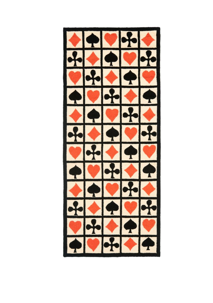 Chelsea Playing Cards Area Rug  Collection