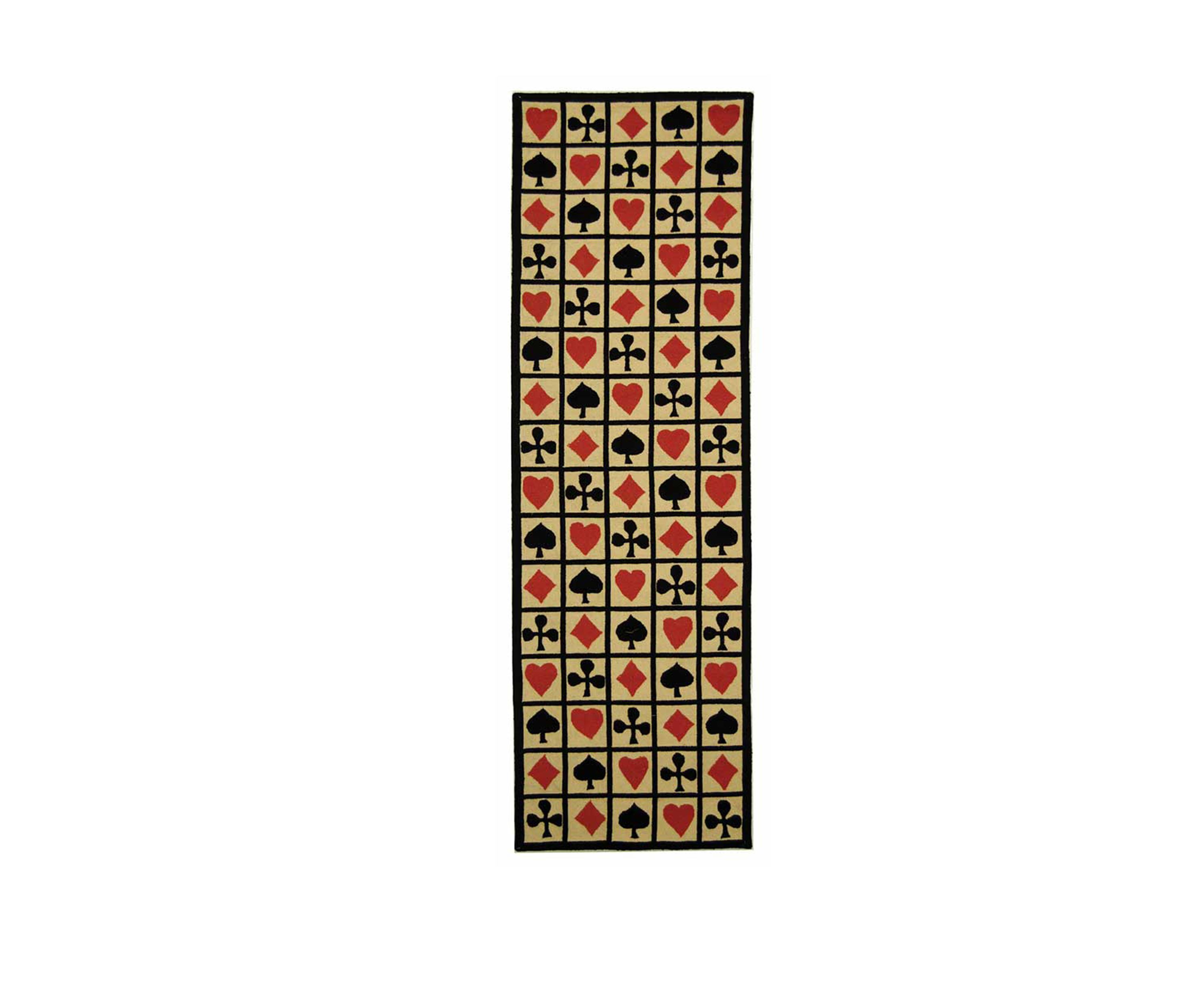 Chelsea Playing Cards Area Rug  Collection