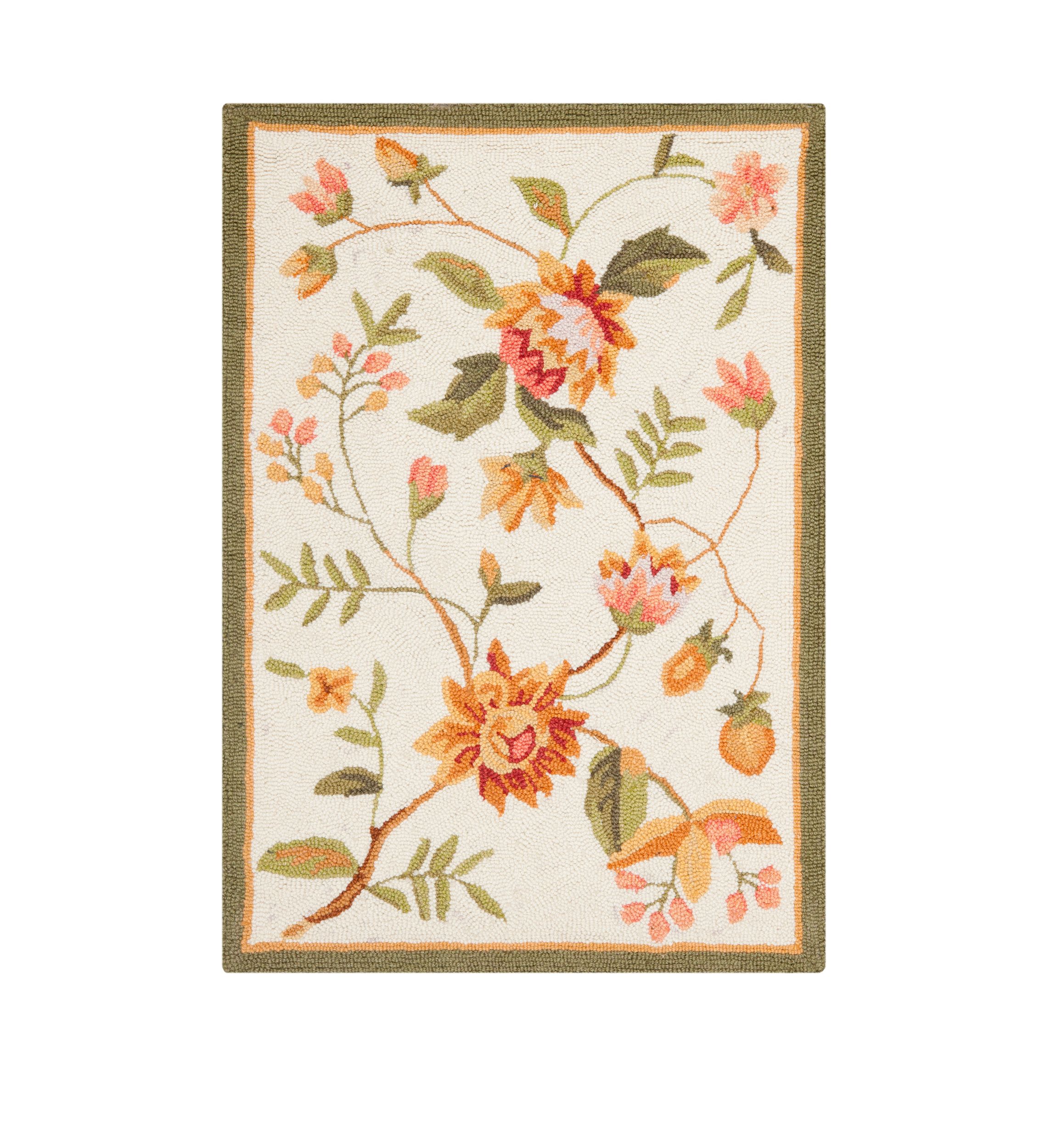 Chelsea Simply Elegant Floral Area Rug Collection