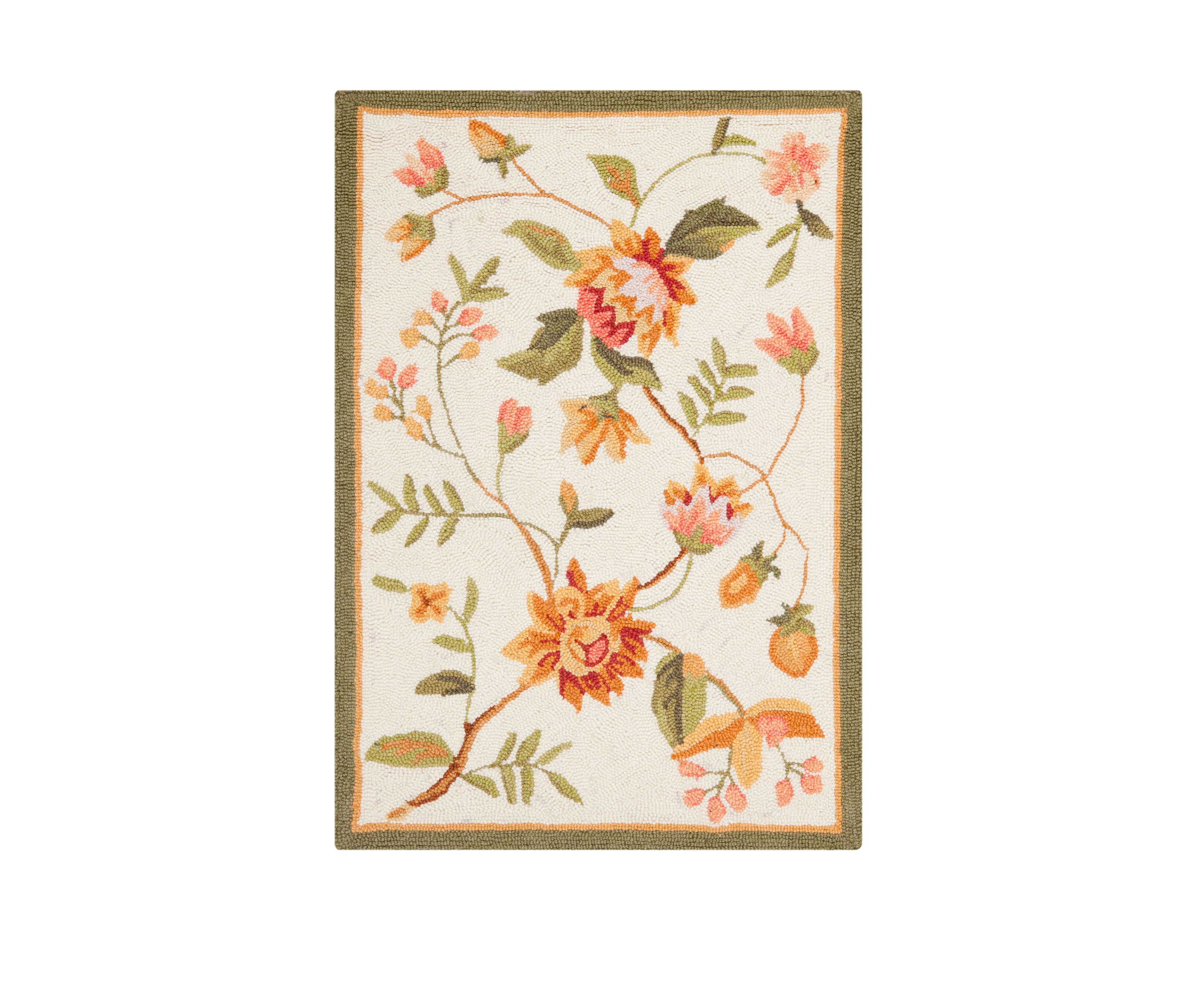 Chelsea Simply Elegant Floral Area Rug Collection