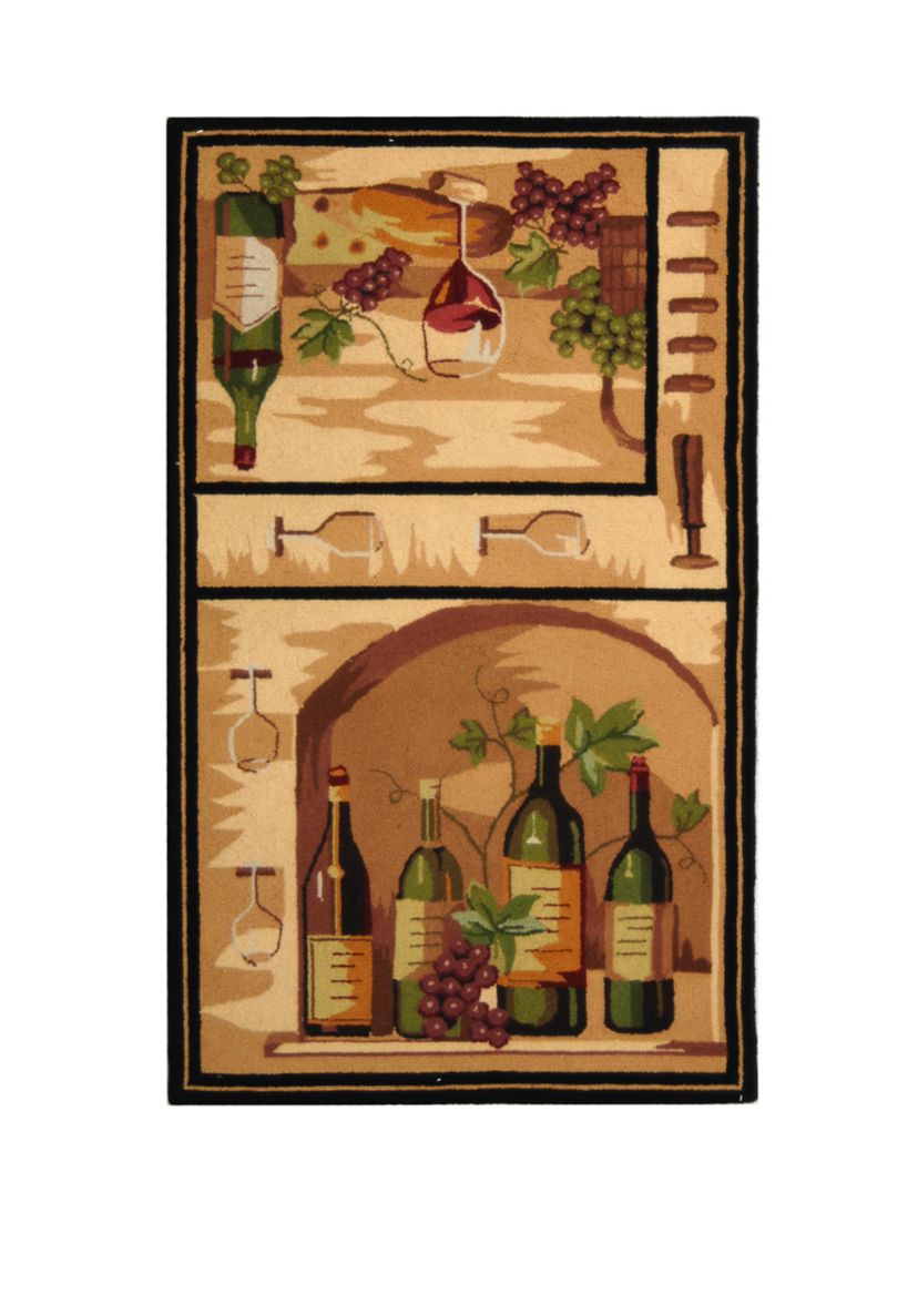 Chelsea Tuscany Wine Lovers Area Rug Collection
