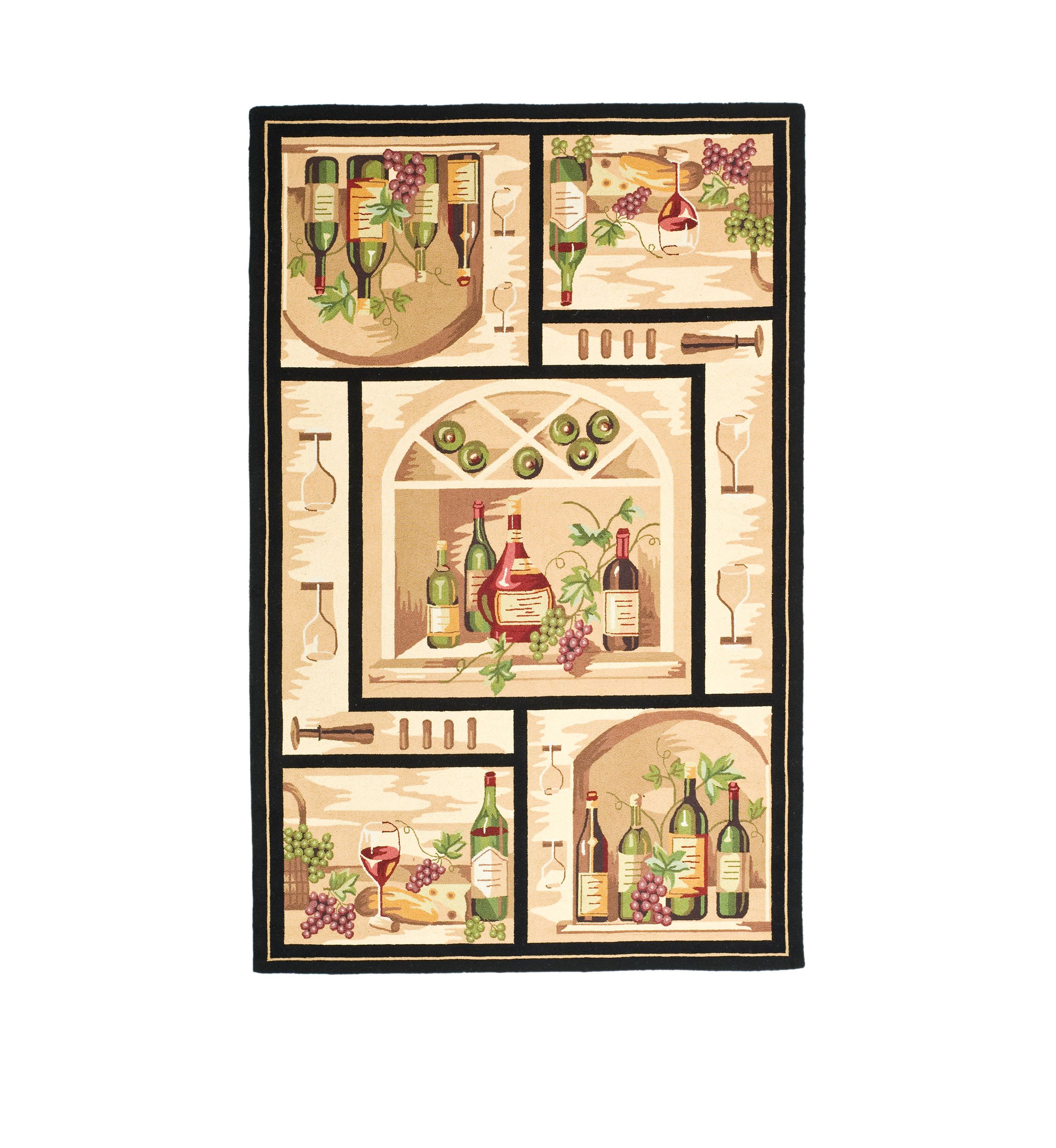Chelsea Tuscany Wine Lovers Area Rug Collection