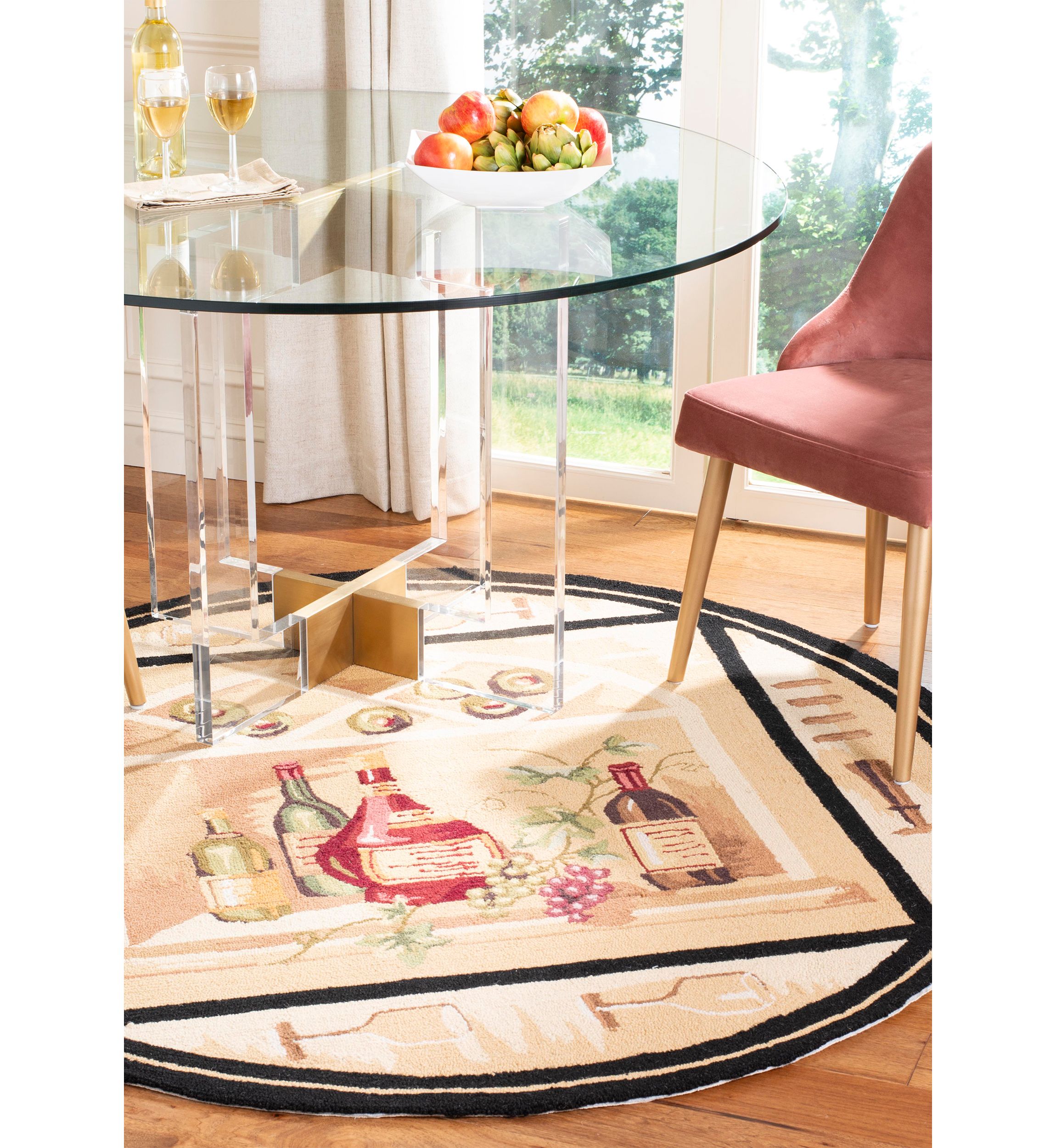 Chelsea Tuscany Wine Lovers Area Rug Collection