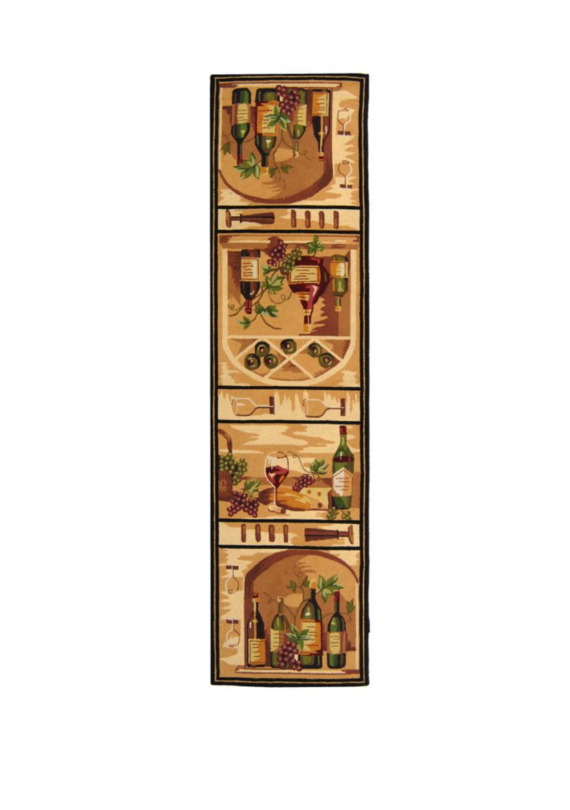 Chelsea Tuscany Wine Lovers Area Rug Collection